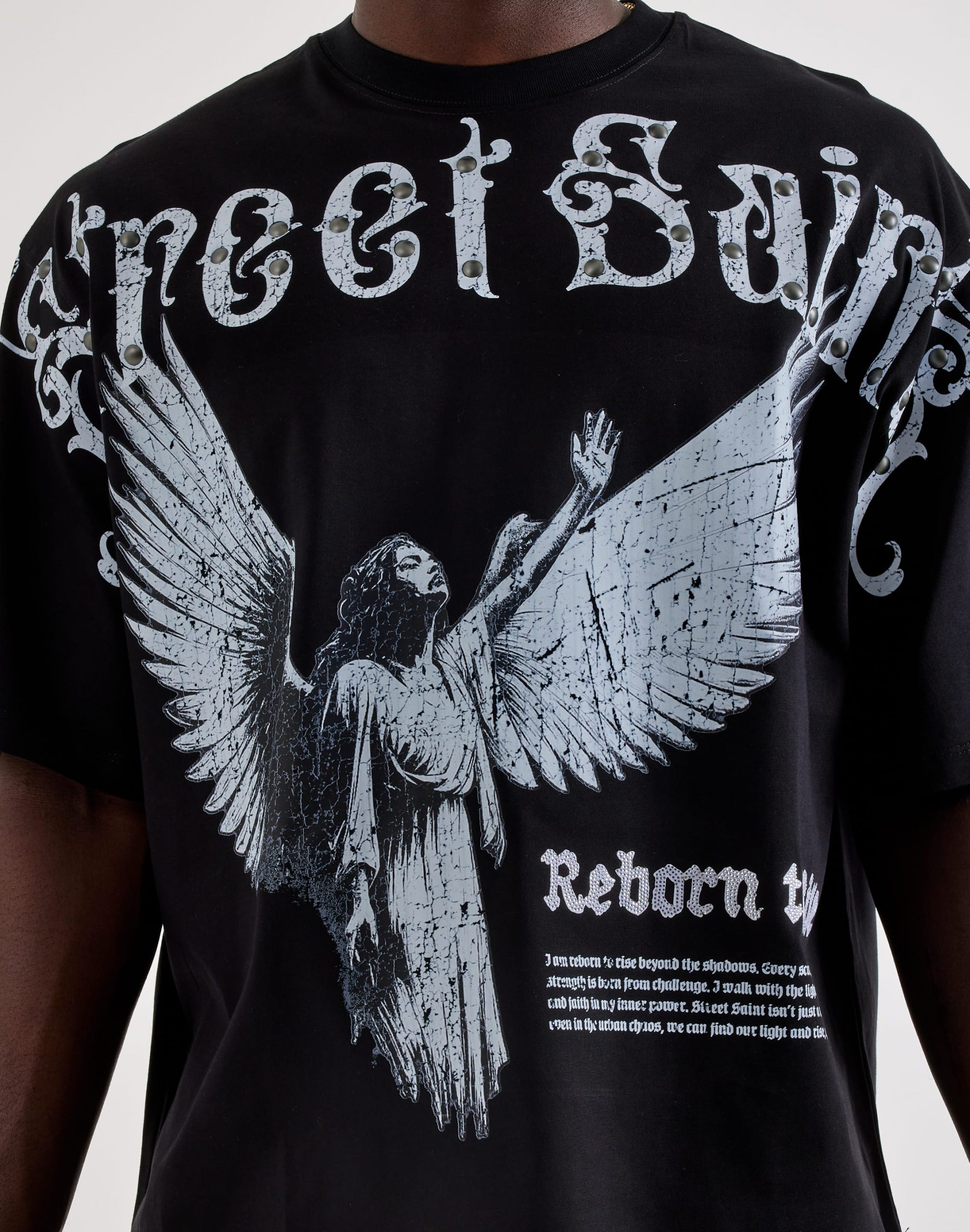 Roku Studio Faith Over Fear Cropped Tee - Image 3