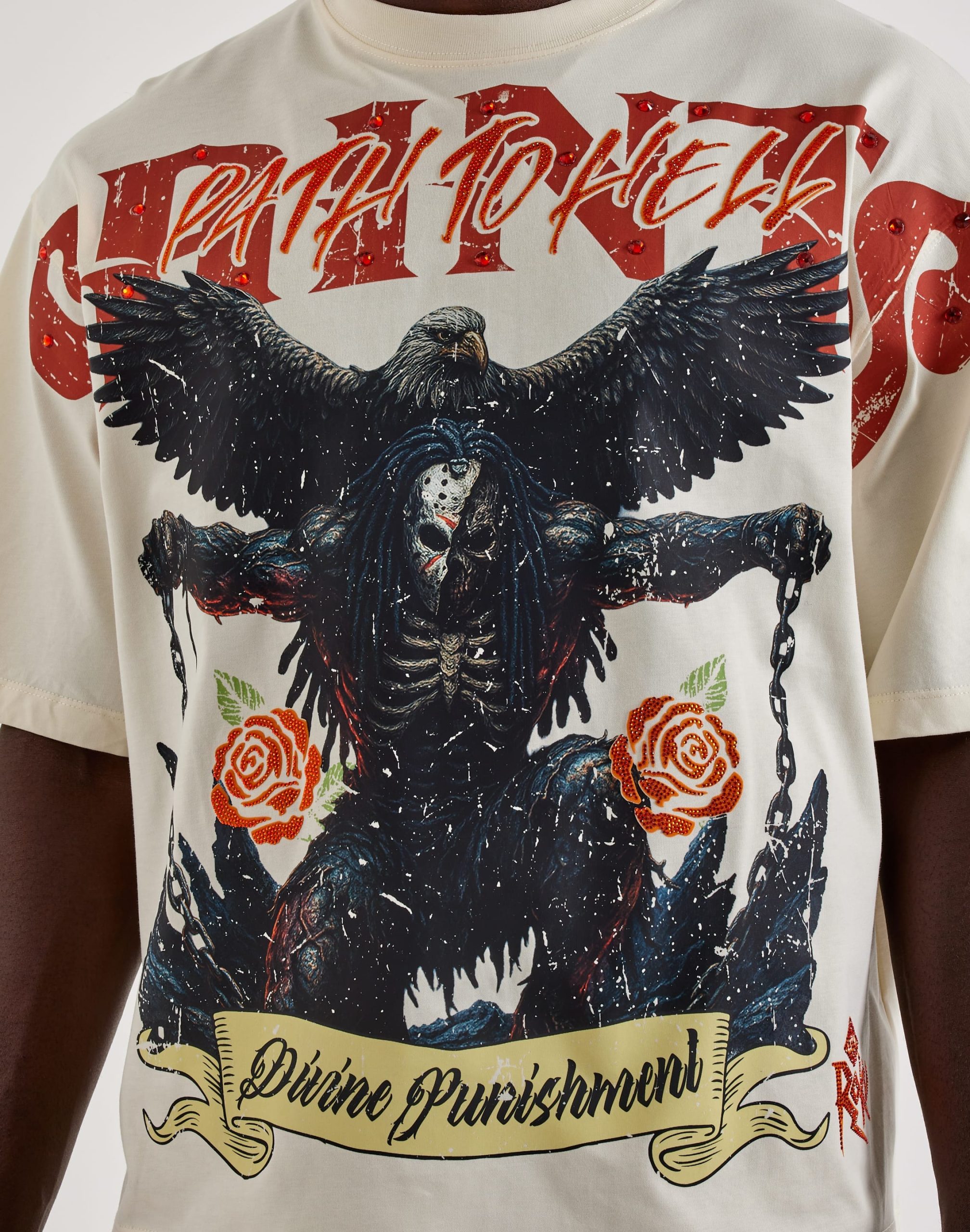 Roku Studio Rise Or Fall Cropped Tee - Image 3