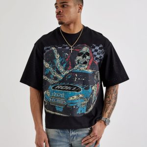 Roku Studio Just Go For The Gold Cropped Tee