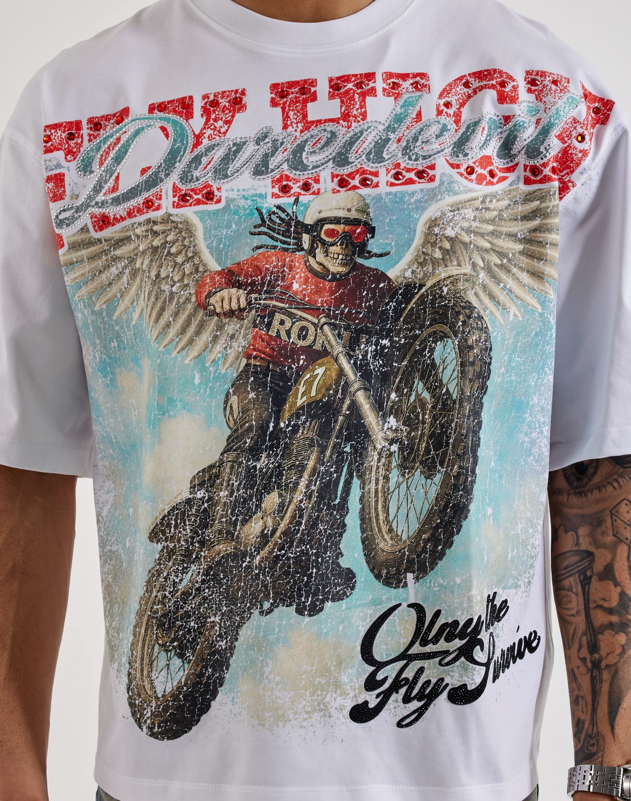 Roku Studio Fly Cropped Tee - Image 3