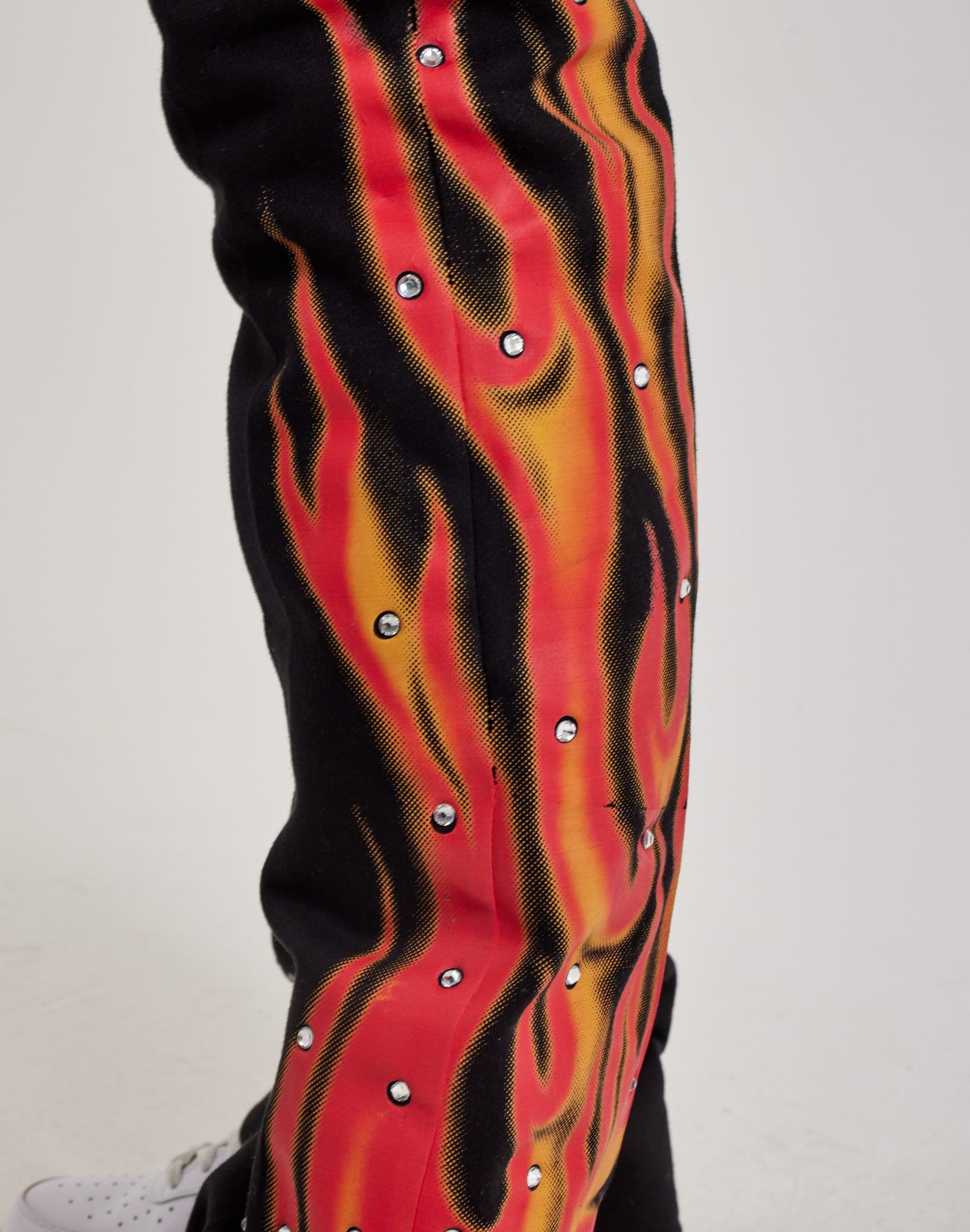 Roku Studio Airbrush Flame Pants - Image 3