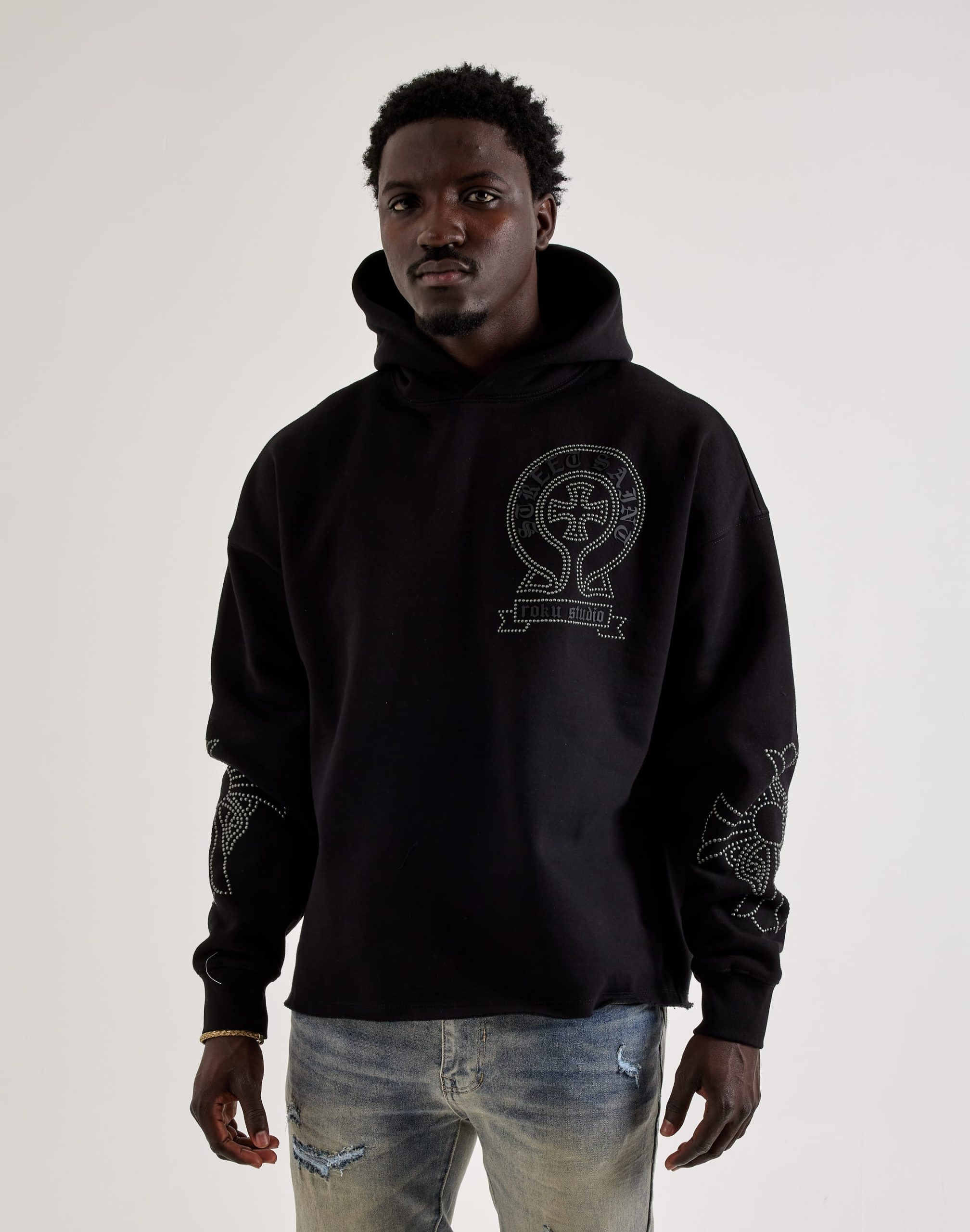 Roku Studio Chrome Pullover Fleece Hoodie