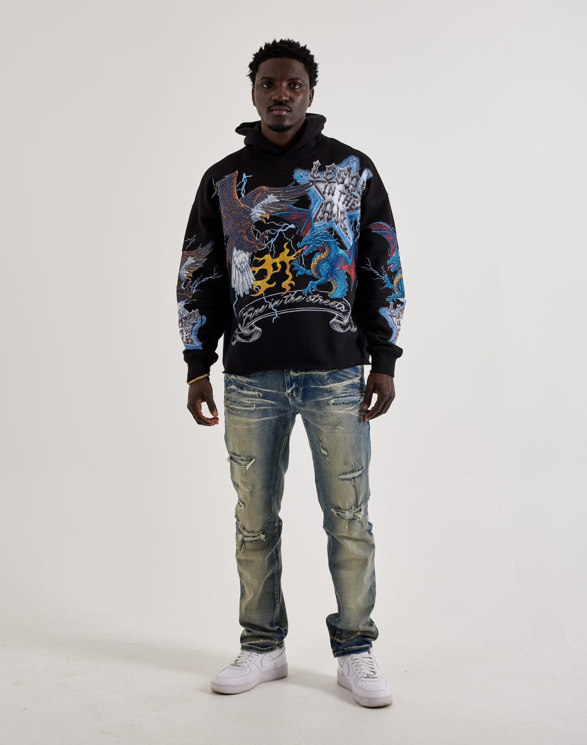 Roku Studio Legend In The Air Fleece Pullover Hoodie - Image 5