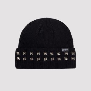Sheisty Studded Cuff Beanie