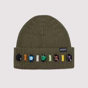 Sheisty Crystal Cuff Beanie