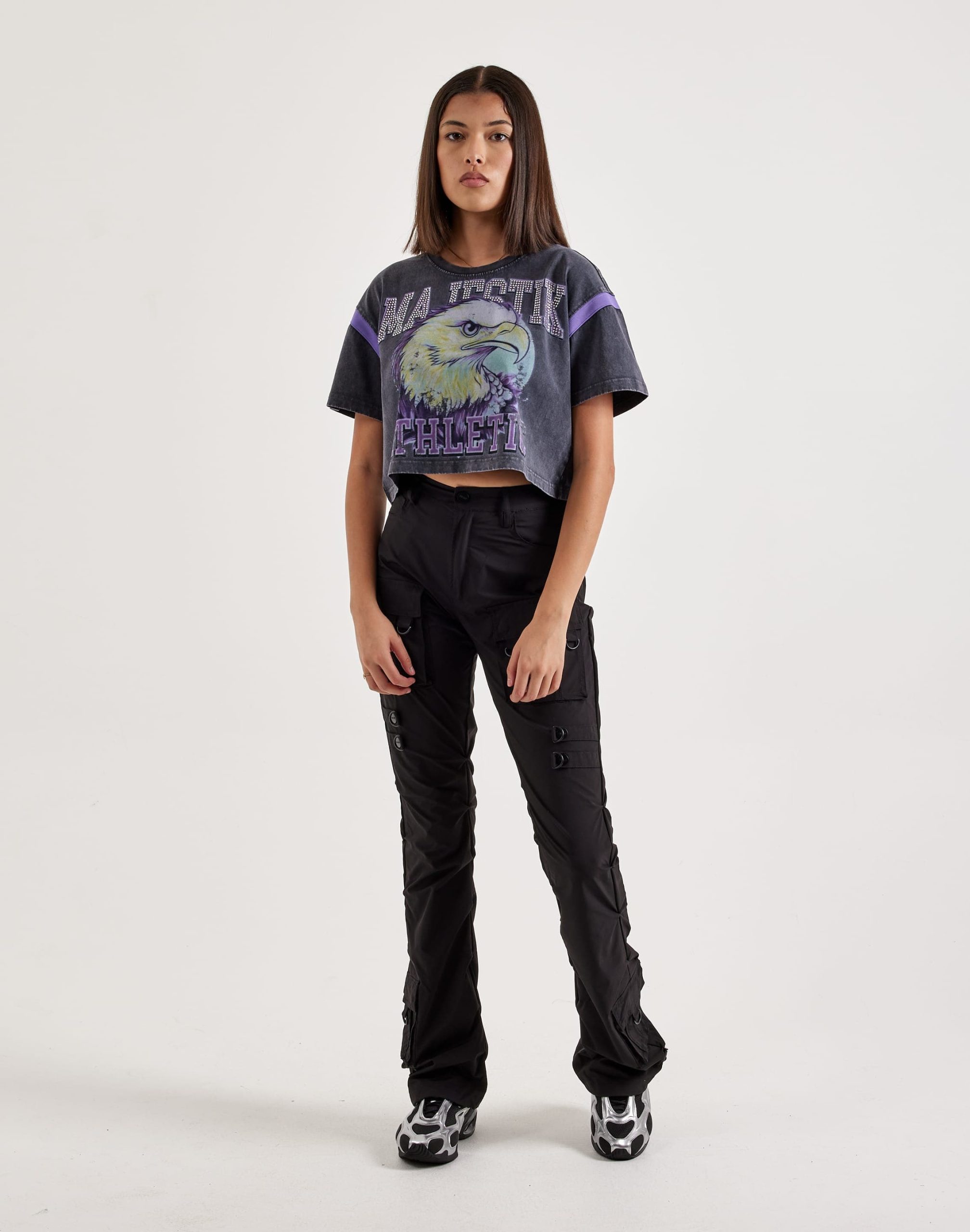 Smoke Rise High-Rise Nylon Pants - Image 4