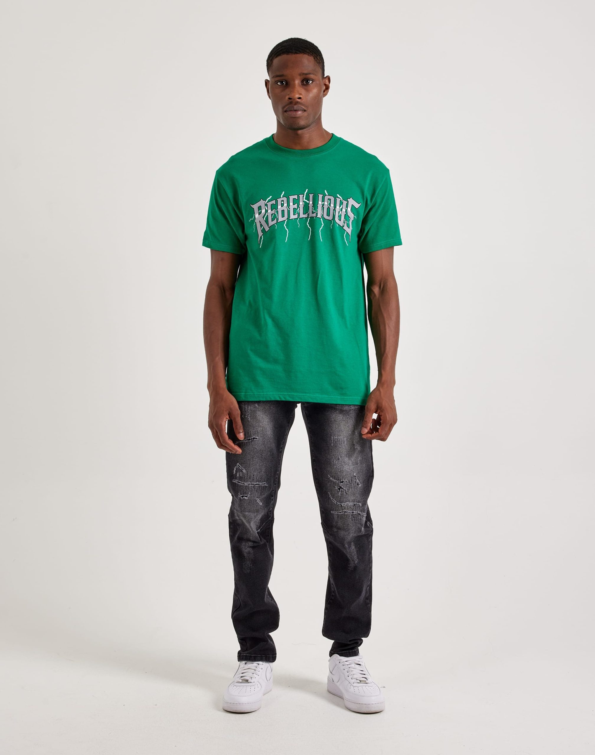 Smoke Rise Distressed Grunge Slim Denim Jeans - Image 5