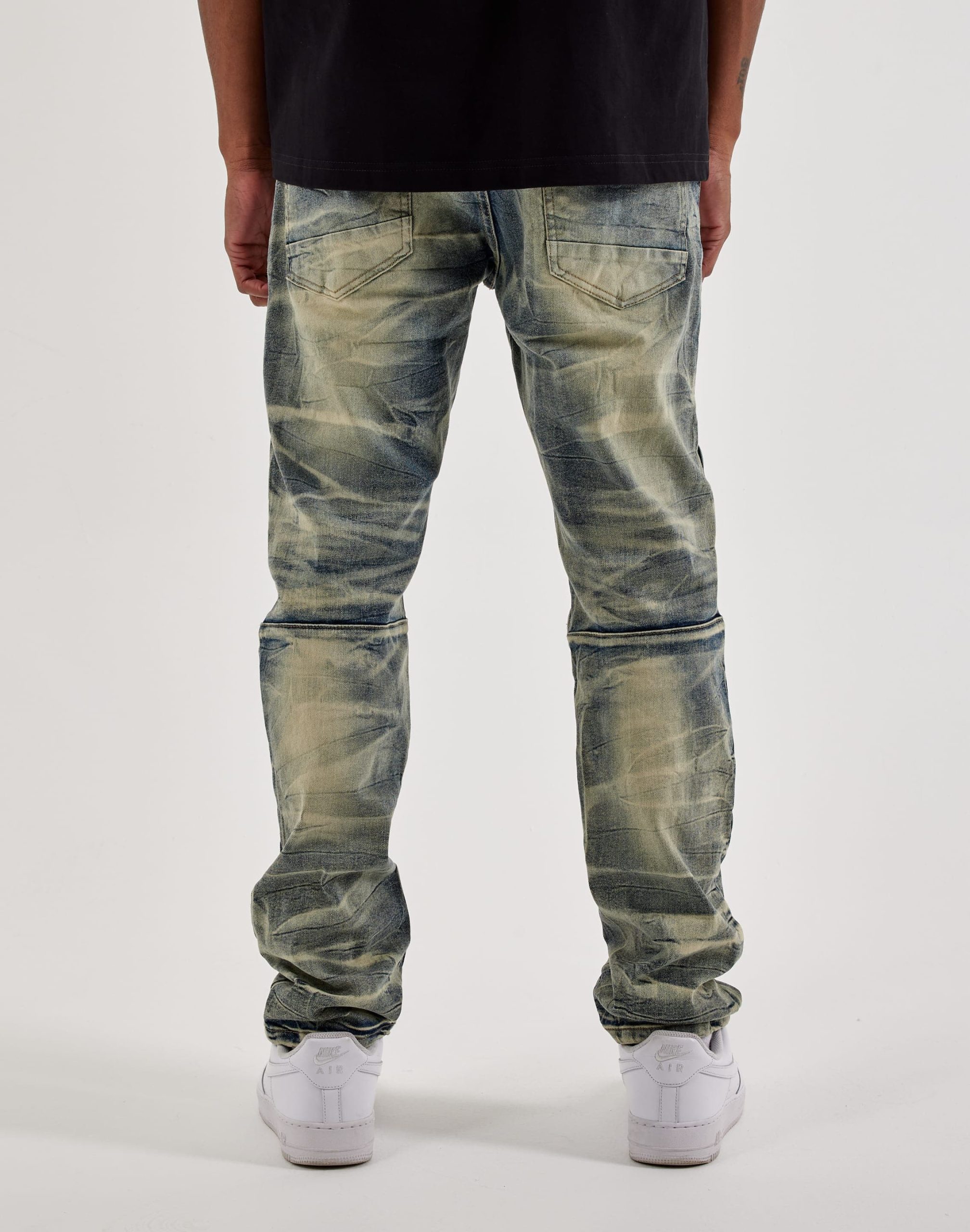 Smoke Rise Distressed Slim Denim Jeans - Image 4