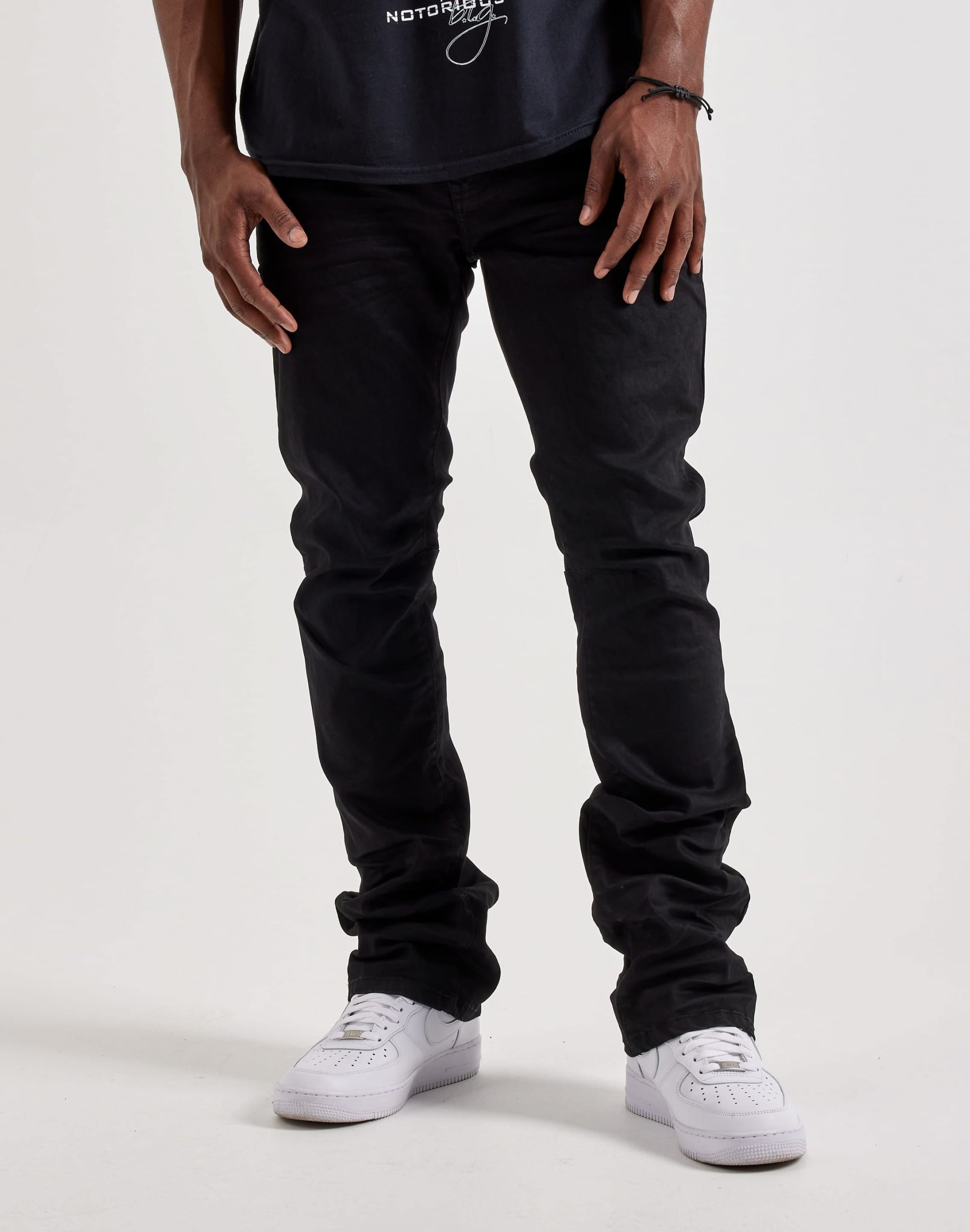 Smoke Rise Stacked Denim Jeans