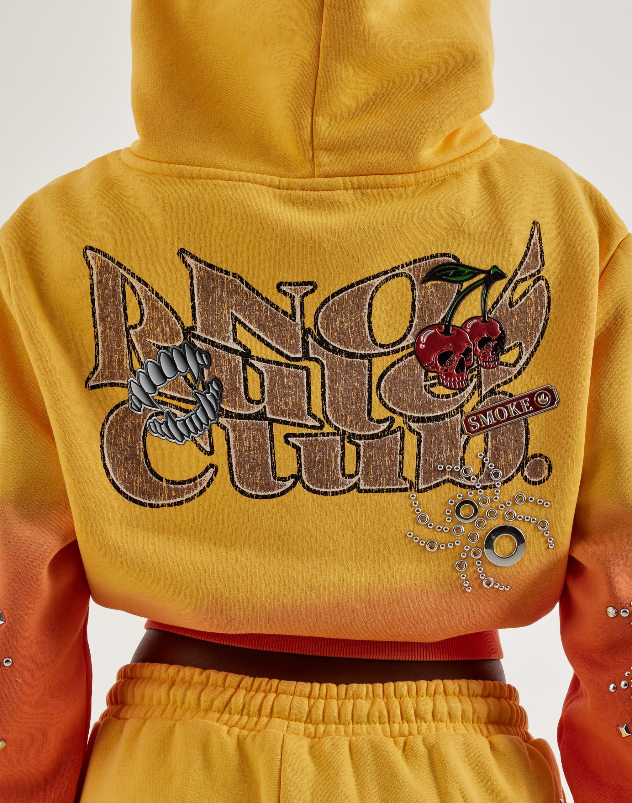 Smoke Rise Full-Zip Dip-Dye Fleece Hoodie - Image 5