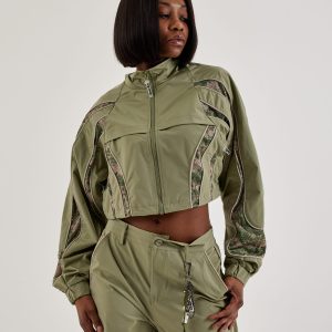 Smoke Rise Raglan Nylon Jacket