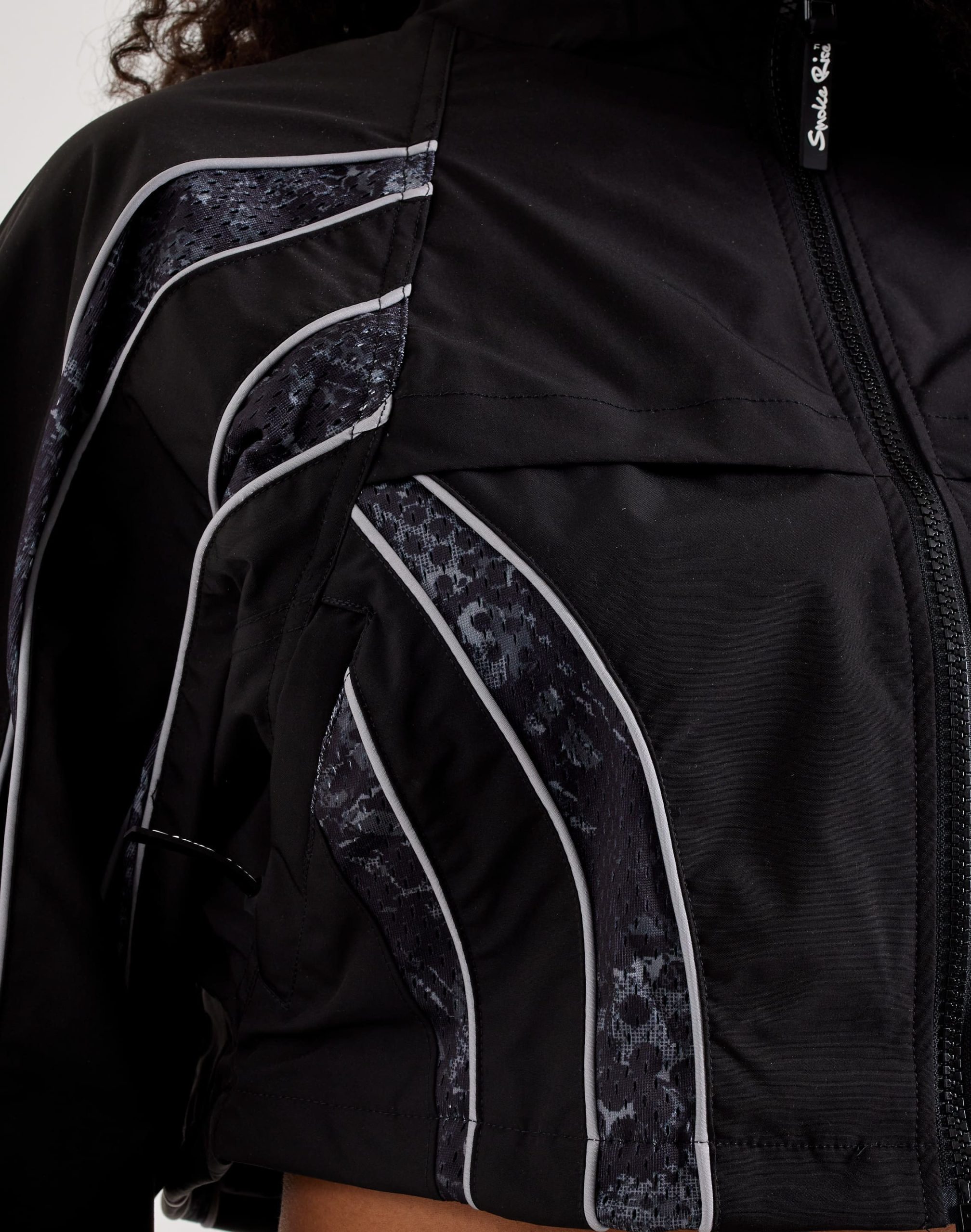 Smoke Rise Raglan Nylon Jacket - Image 3