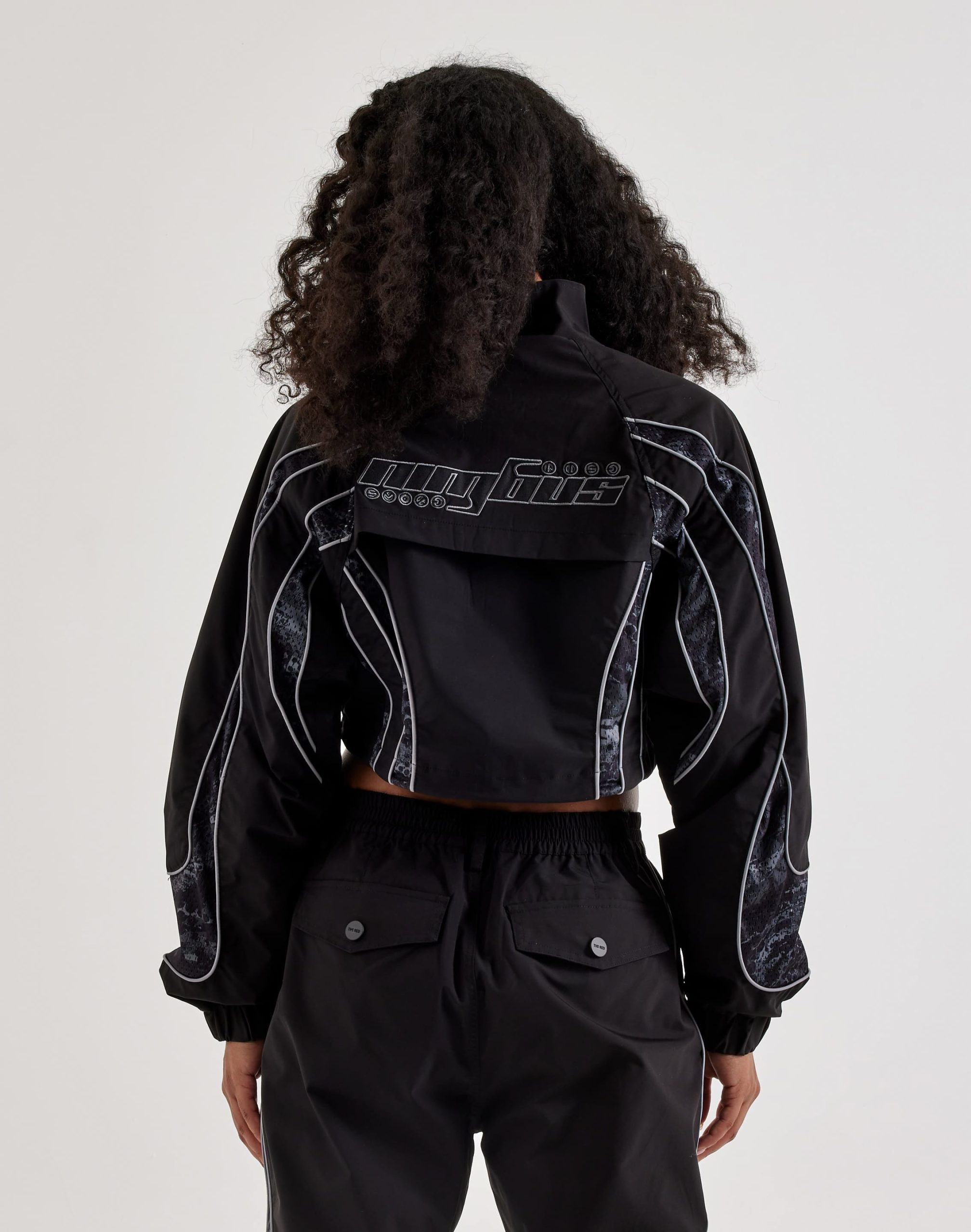 Smoke Rise Raglan Nylon Jacket - Image 2