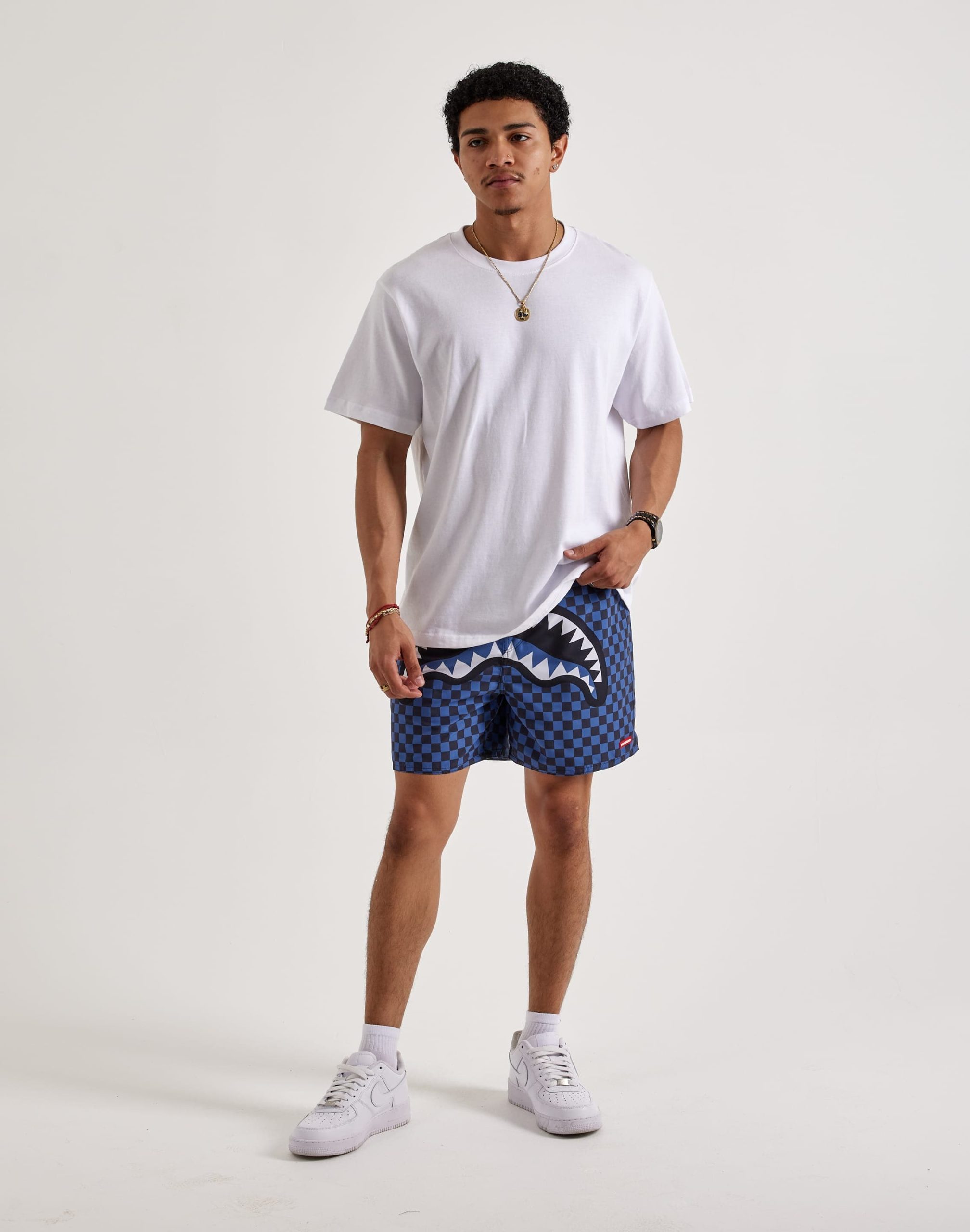 Sprayground Midnight Magic Sharks In Paris Swim Shorts - Image 5