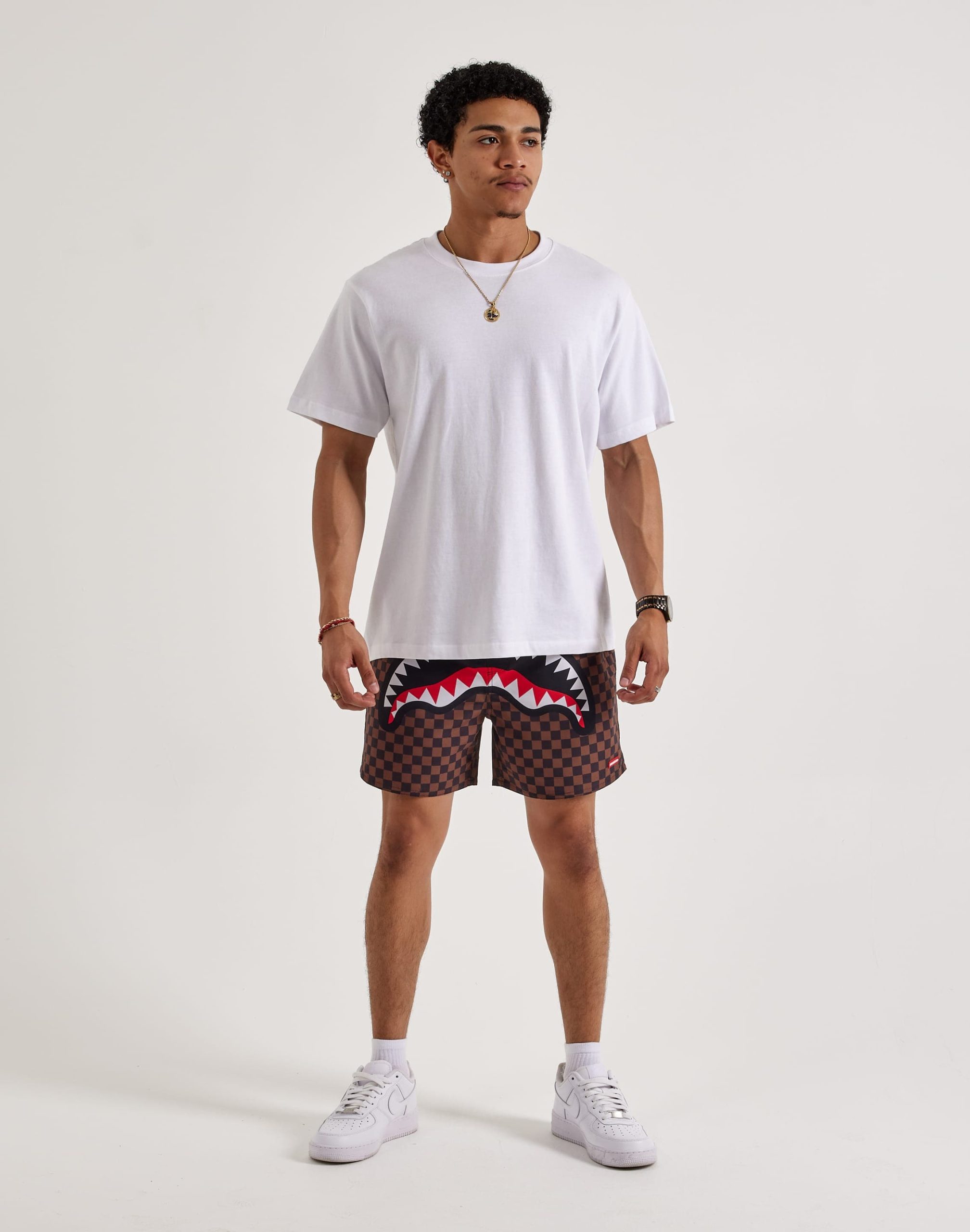 Sprayground Sharks In Paris GT Swim Shorts - Image 5