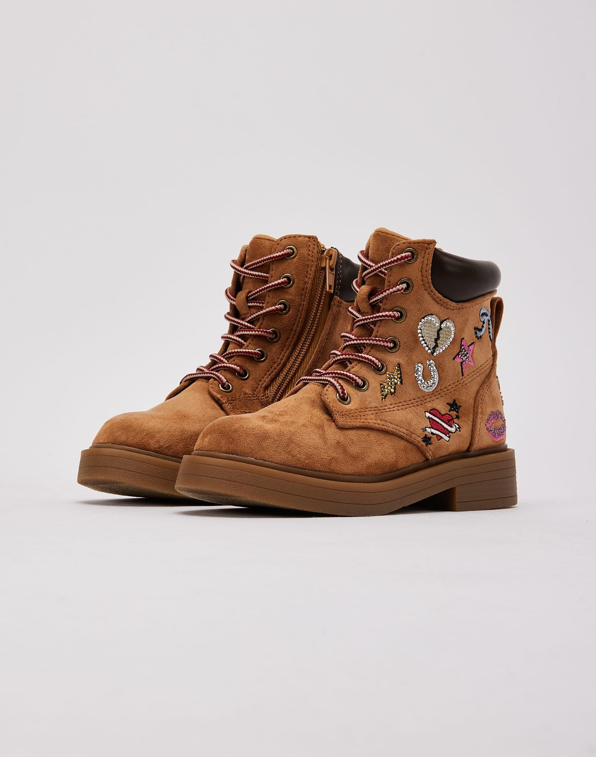 Steve Madden Jumble Combat Boots Pre-School - Image 2