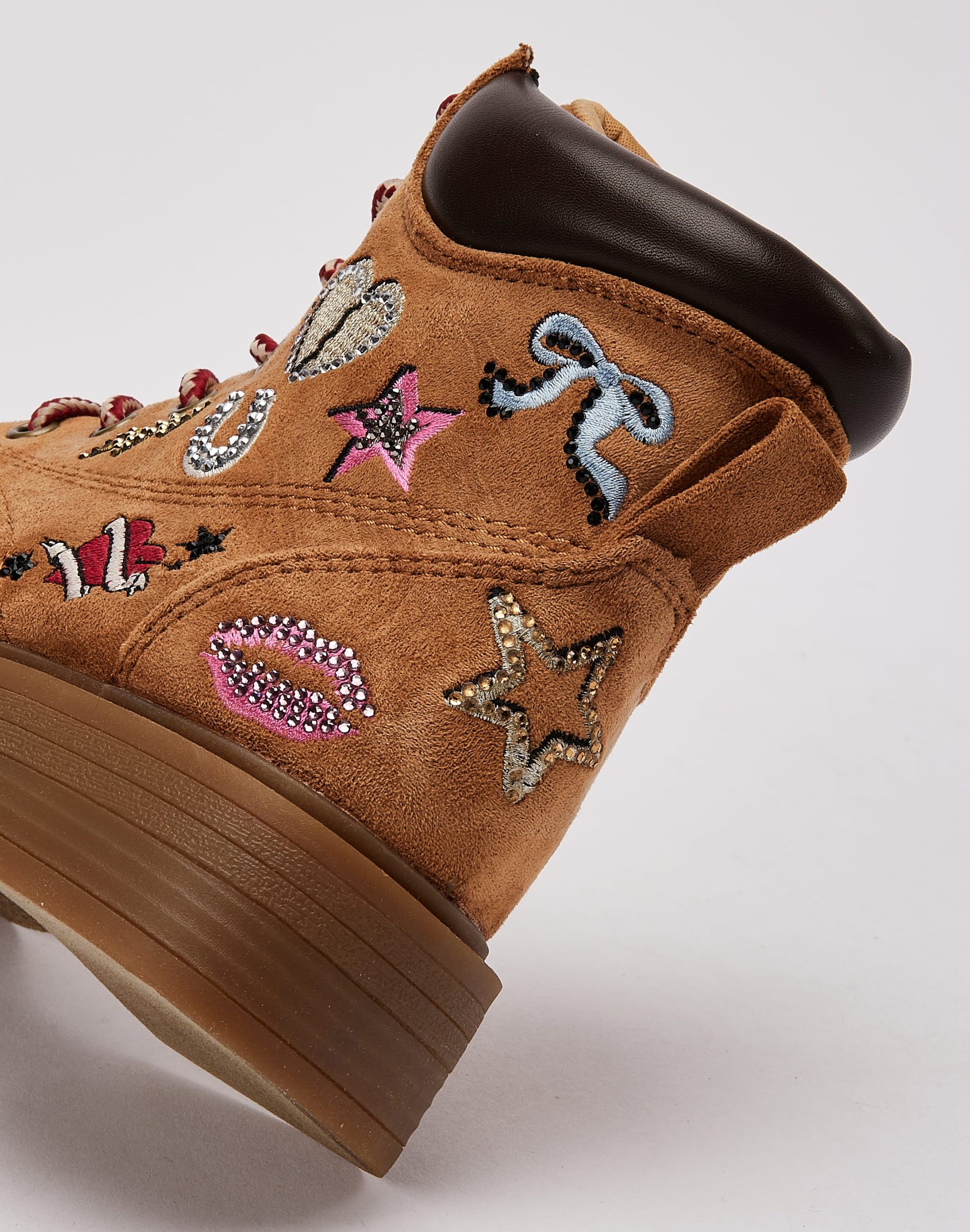 Steve Madden Jumble Combat Boots Pre-School - Image 5
