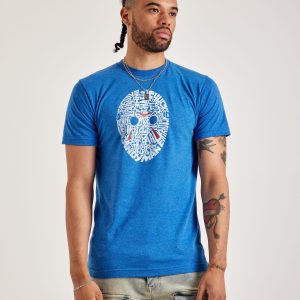 LA Pop Art Word Art Slasher Movie Villains Tee