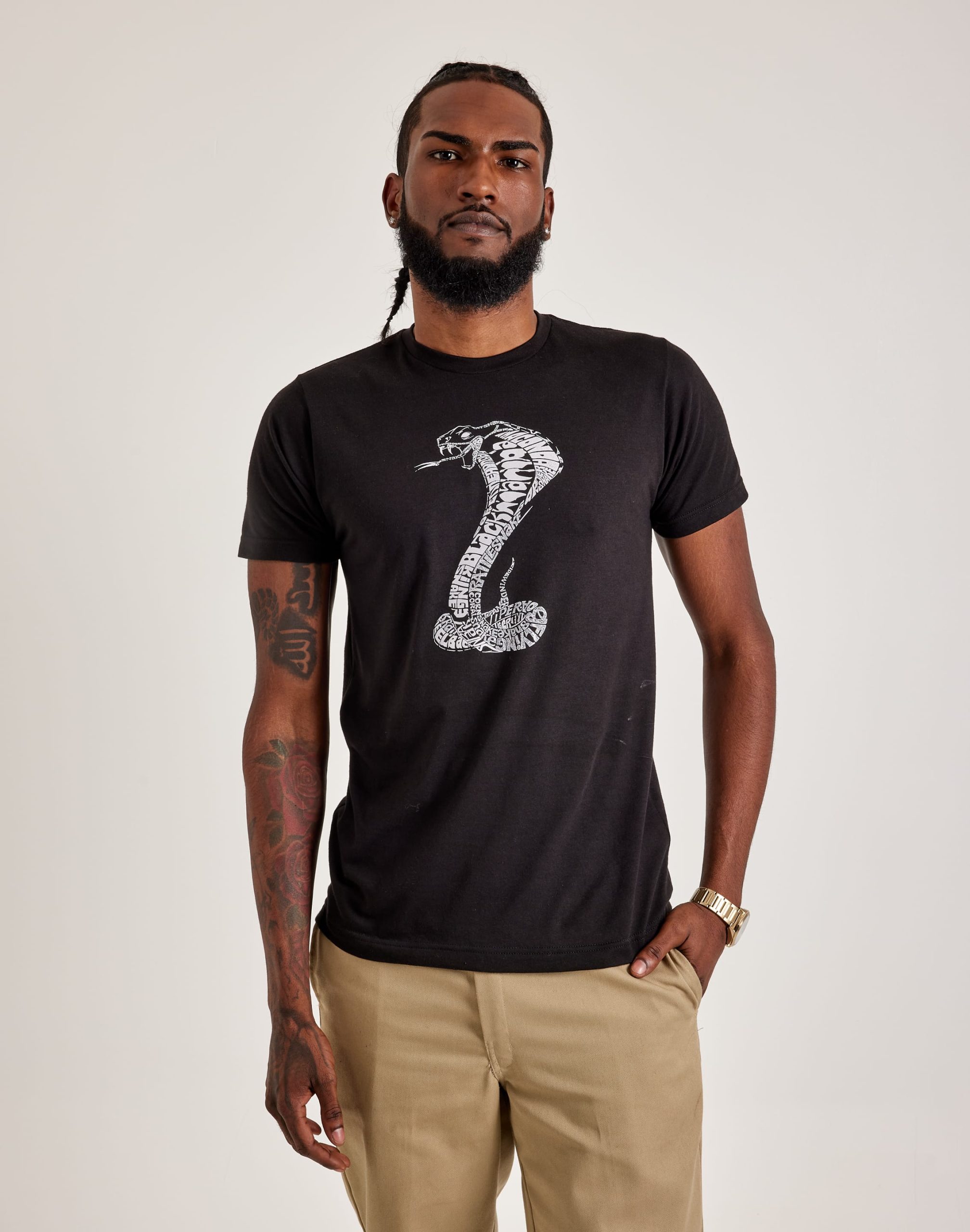 LA Pop Art Word Art Cobra Tee