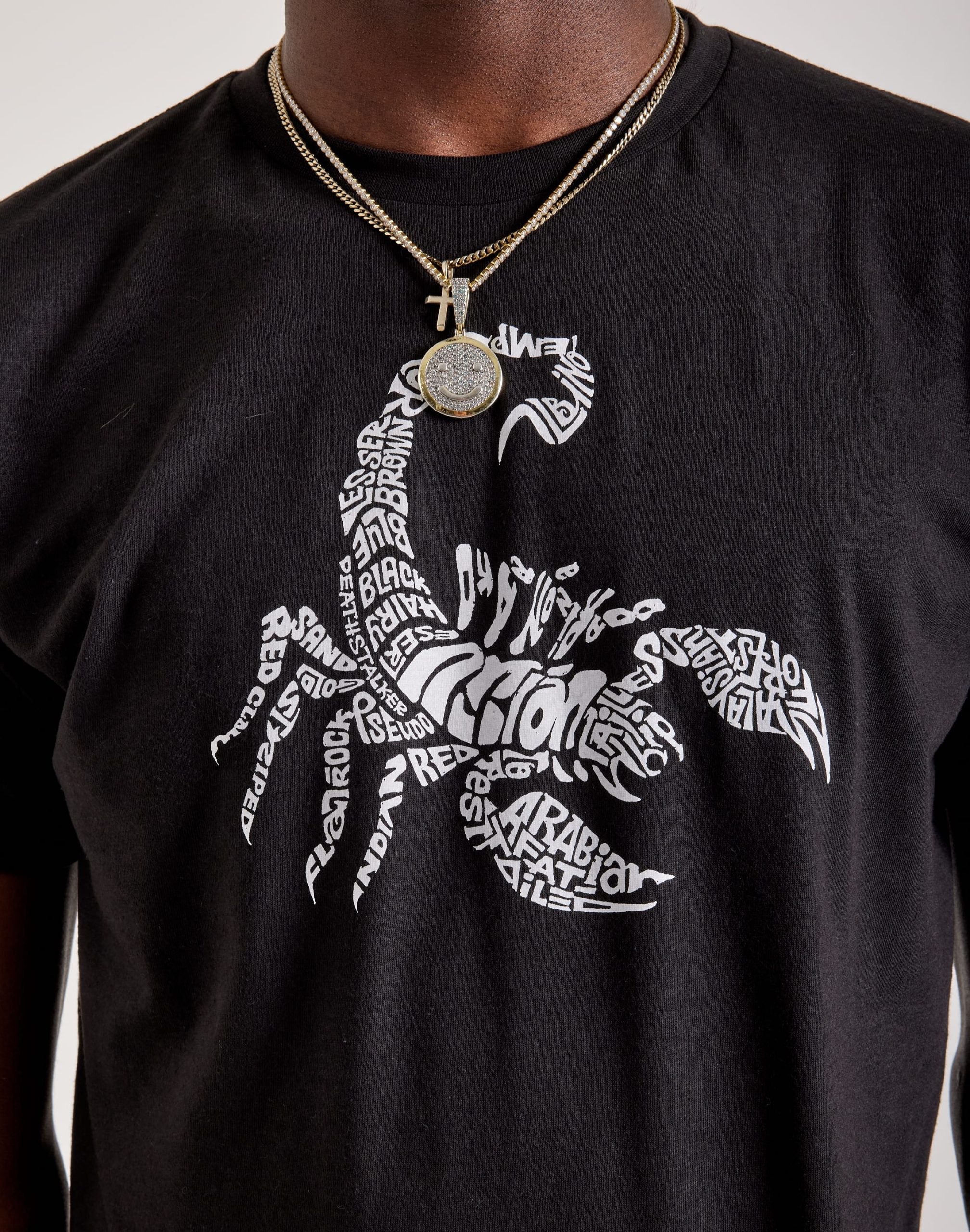LA Pop Art Word Art Scorpion Tee - Image 2