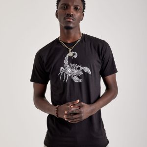 LA Pop Art Word Art Scorpion Tee