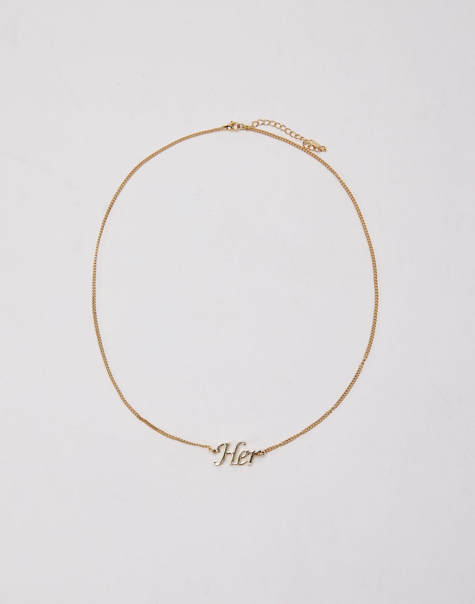 King Me Her Namplate Necklace
