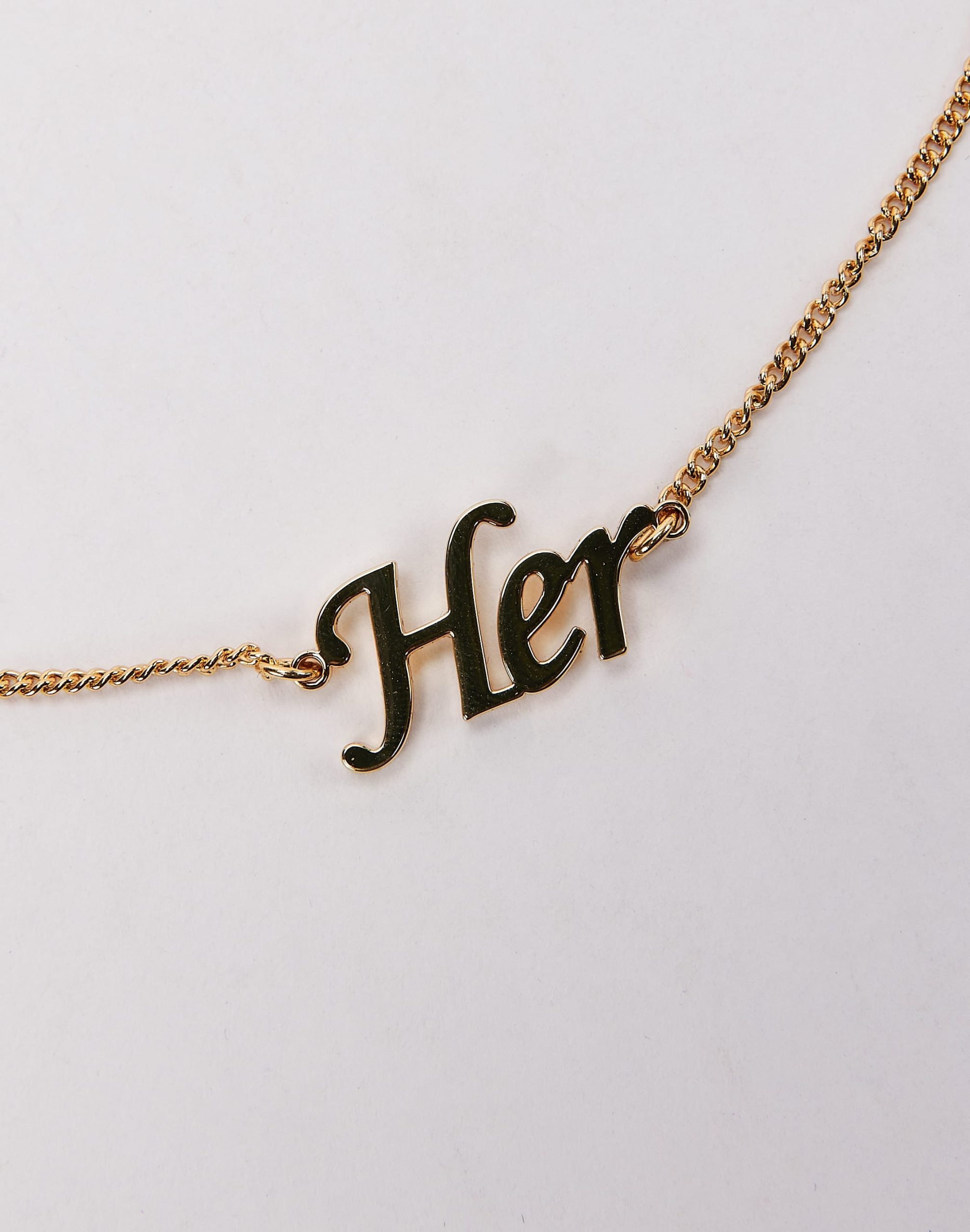 King Me Her Namplate Necklace - Image 2