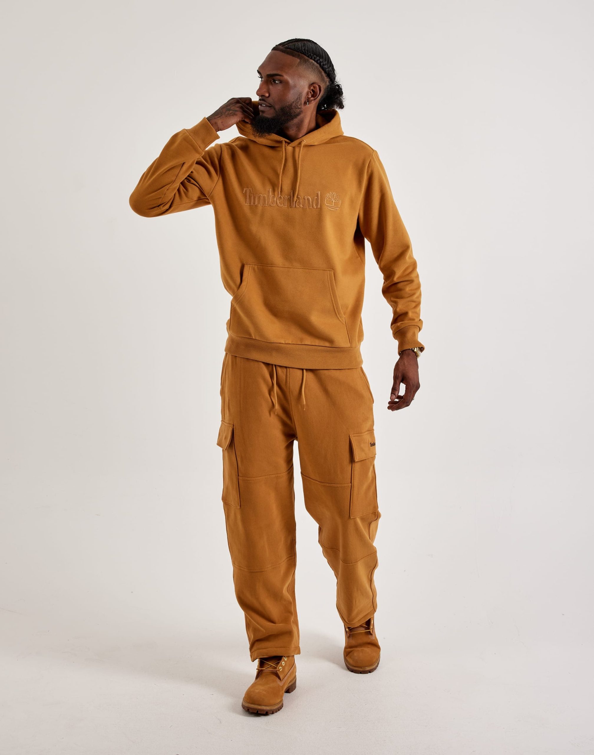 Timberland Fleece Cargo Sweatpants - Image 4