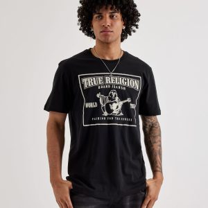 True Religion Puff Print Logo Tee