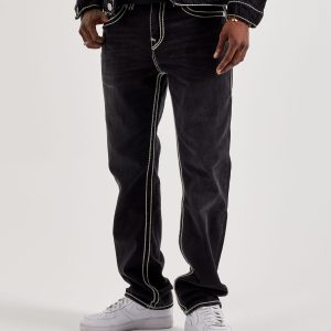 True Religion Ricky Super T Rope Stitch Slim Denim Jeans