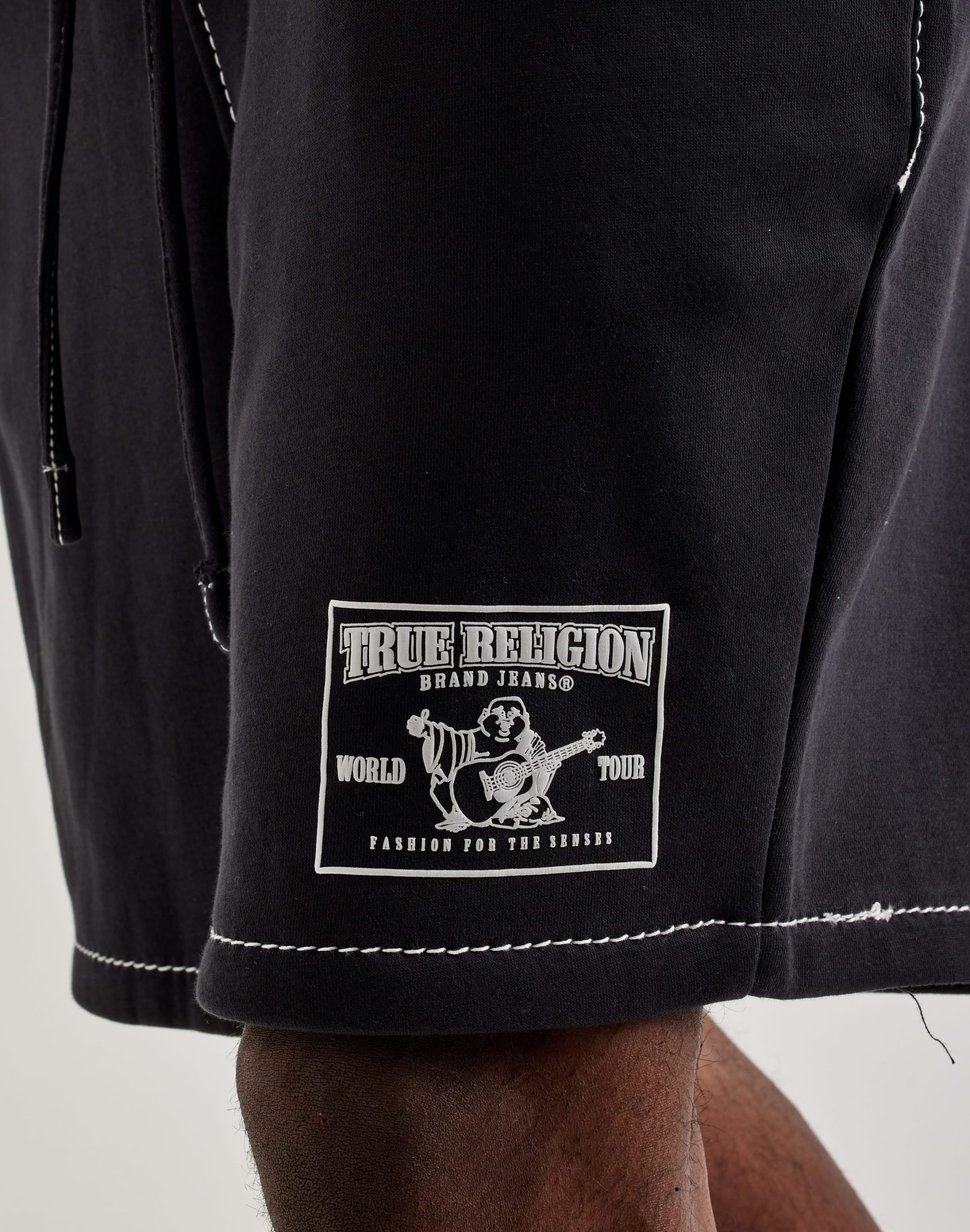 True Religion Big-T Sweat Shorts - Image 3