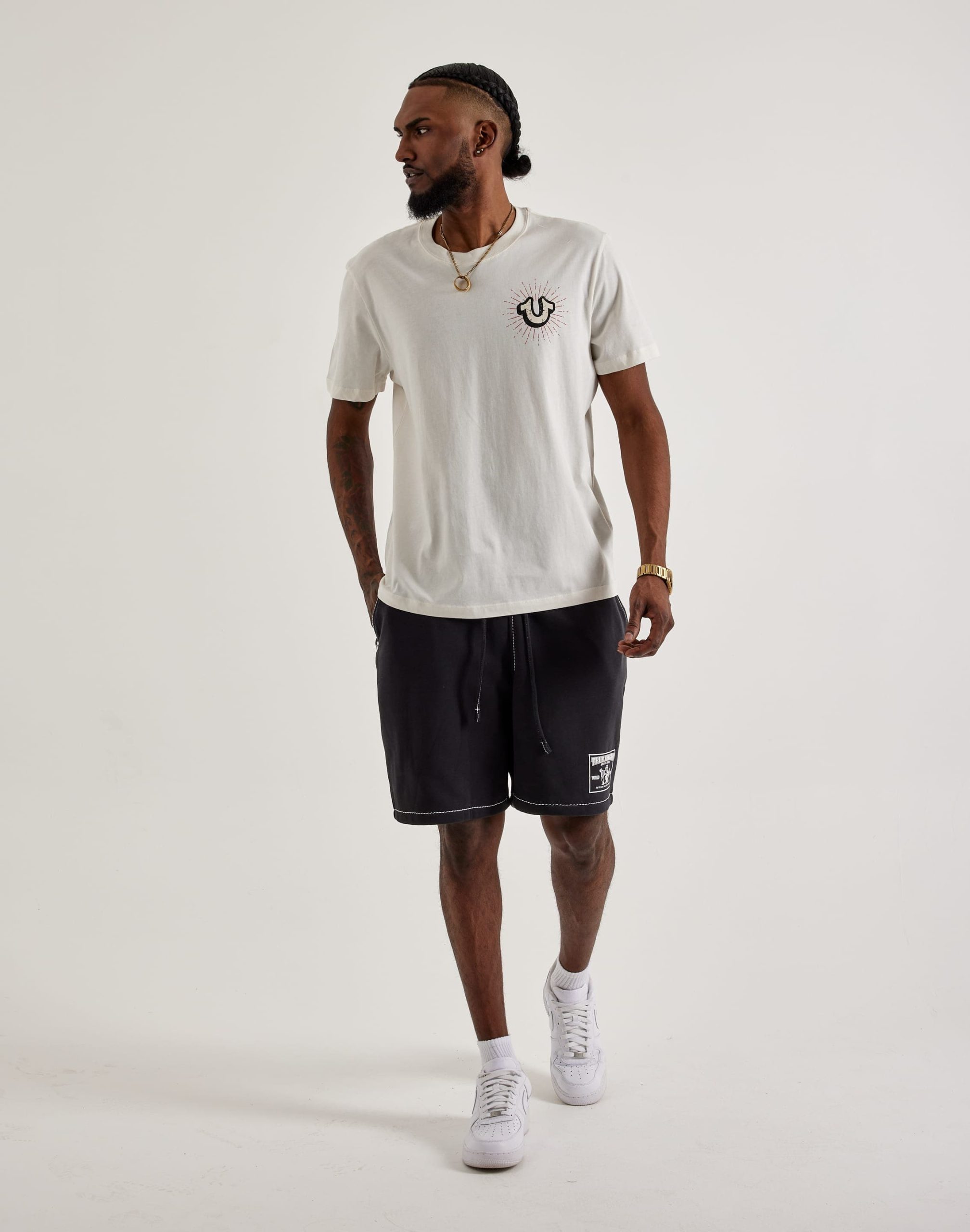 True Religion Shining Crest Tee - Image 4