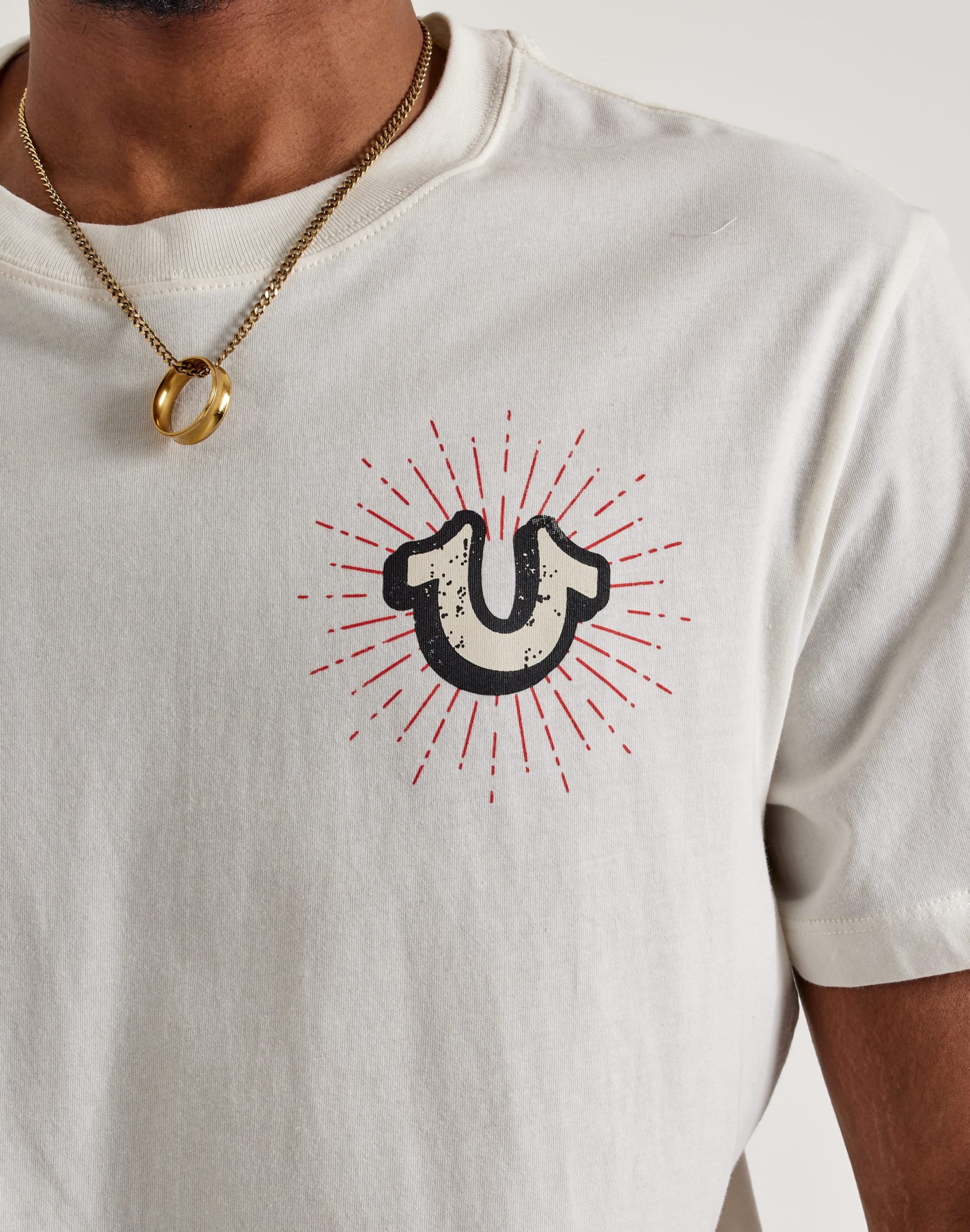 True Religion Shining Crest Tee - Image 3