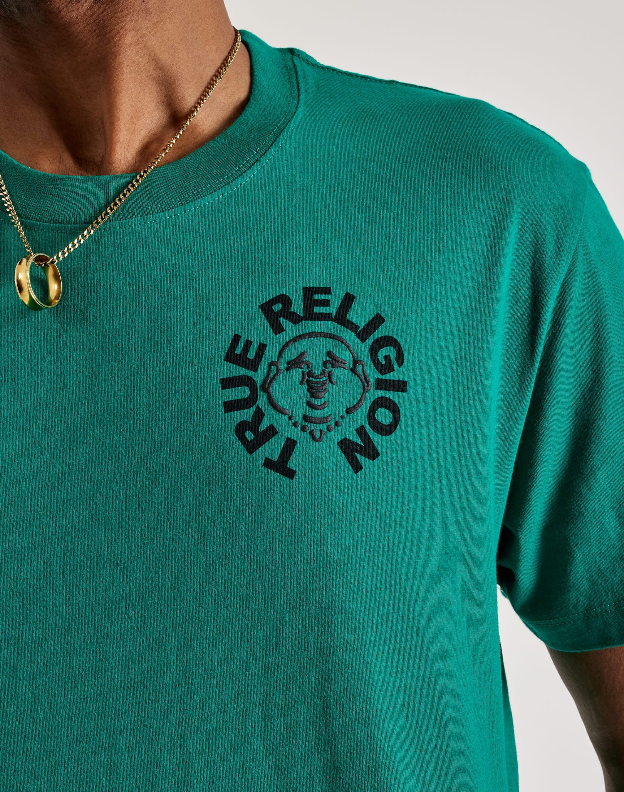 True Religion Buddha Face Tee - Image 3