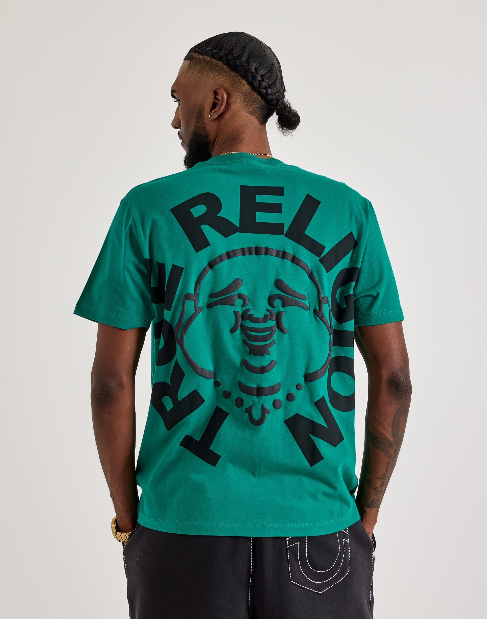 True Religion Buddha Face Tee - Image 2