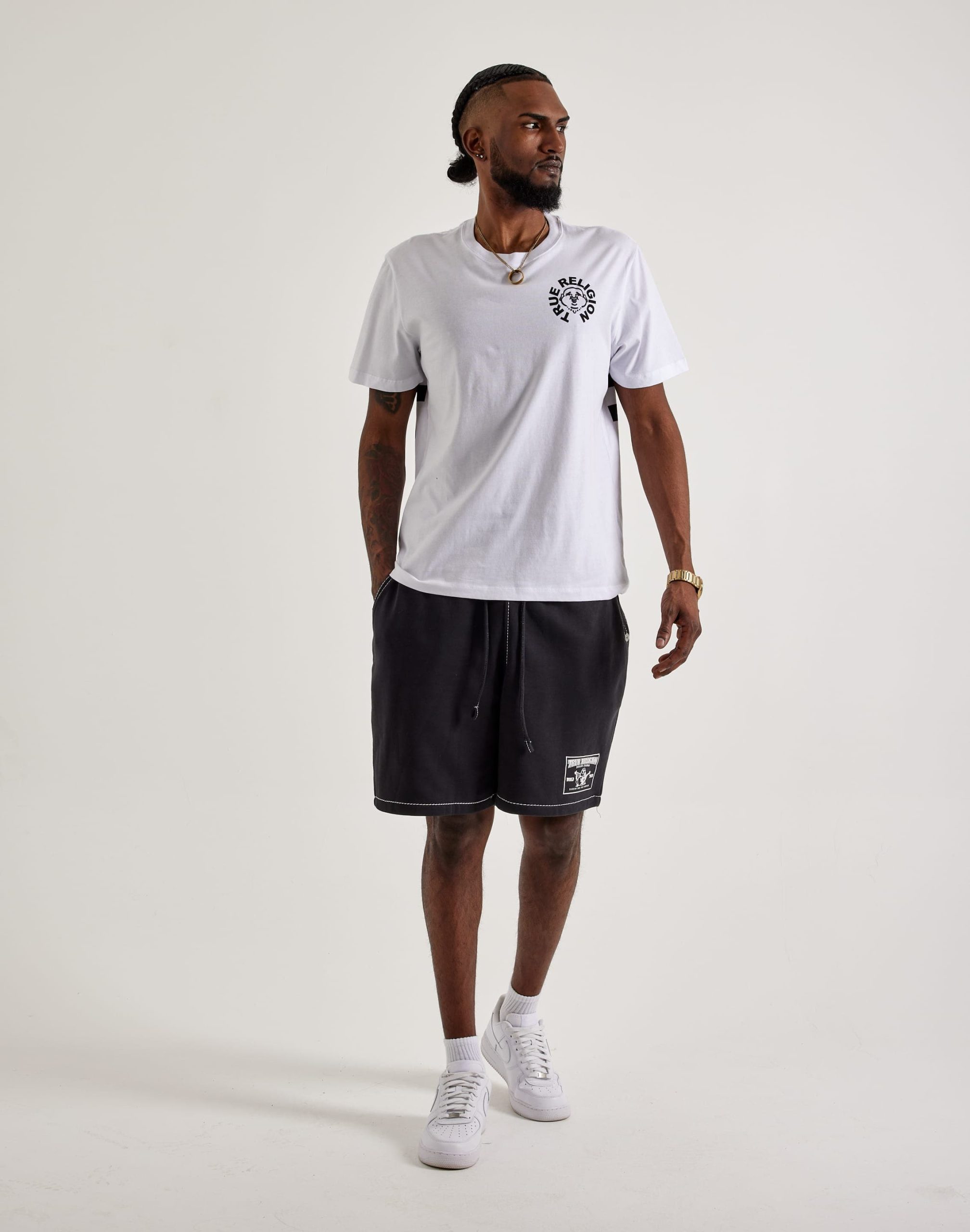 True Religion Buddha Face Tee - Image 4