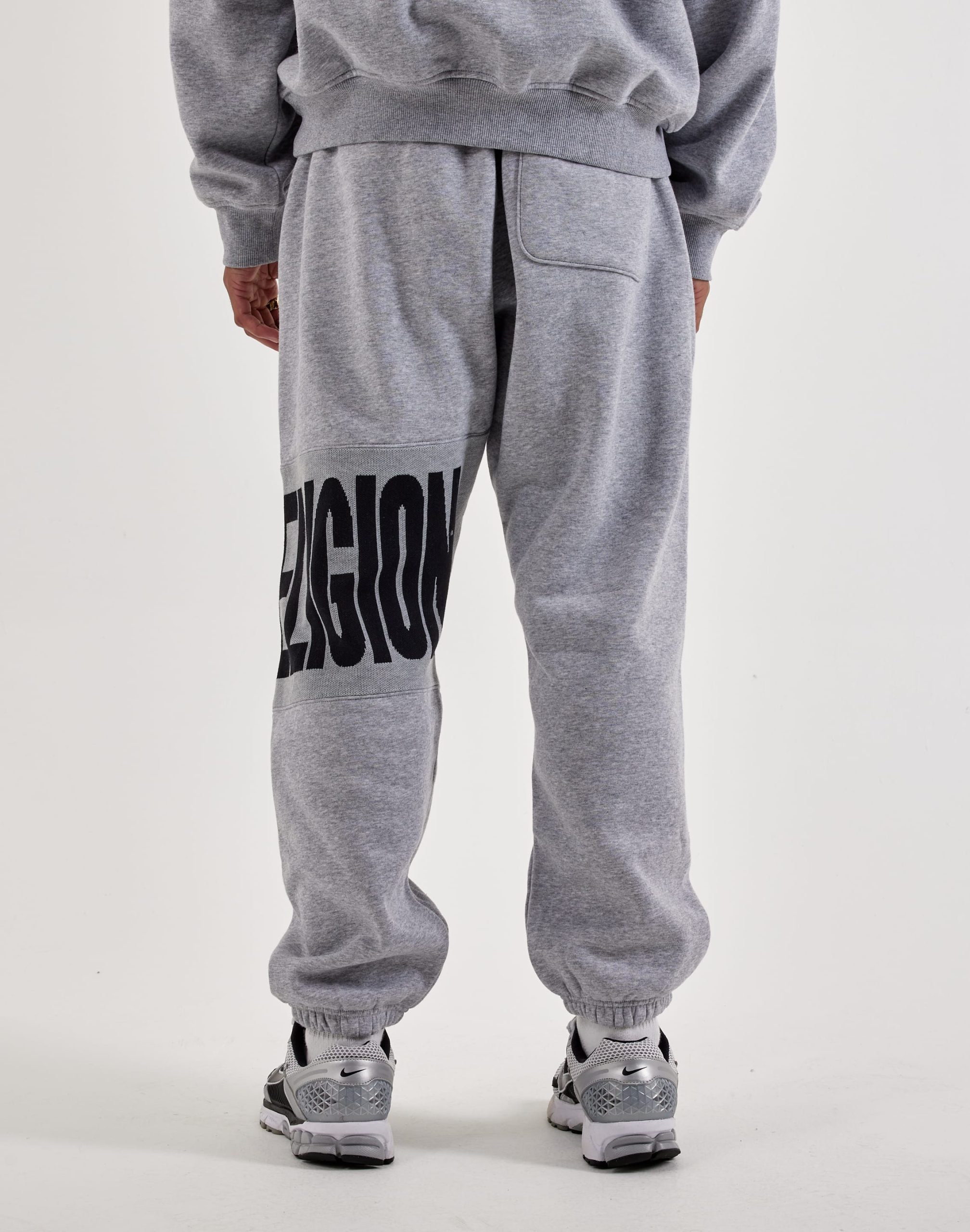 True Religion Knit Panel Fleece Joggers - Image 4
