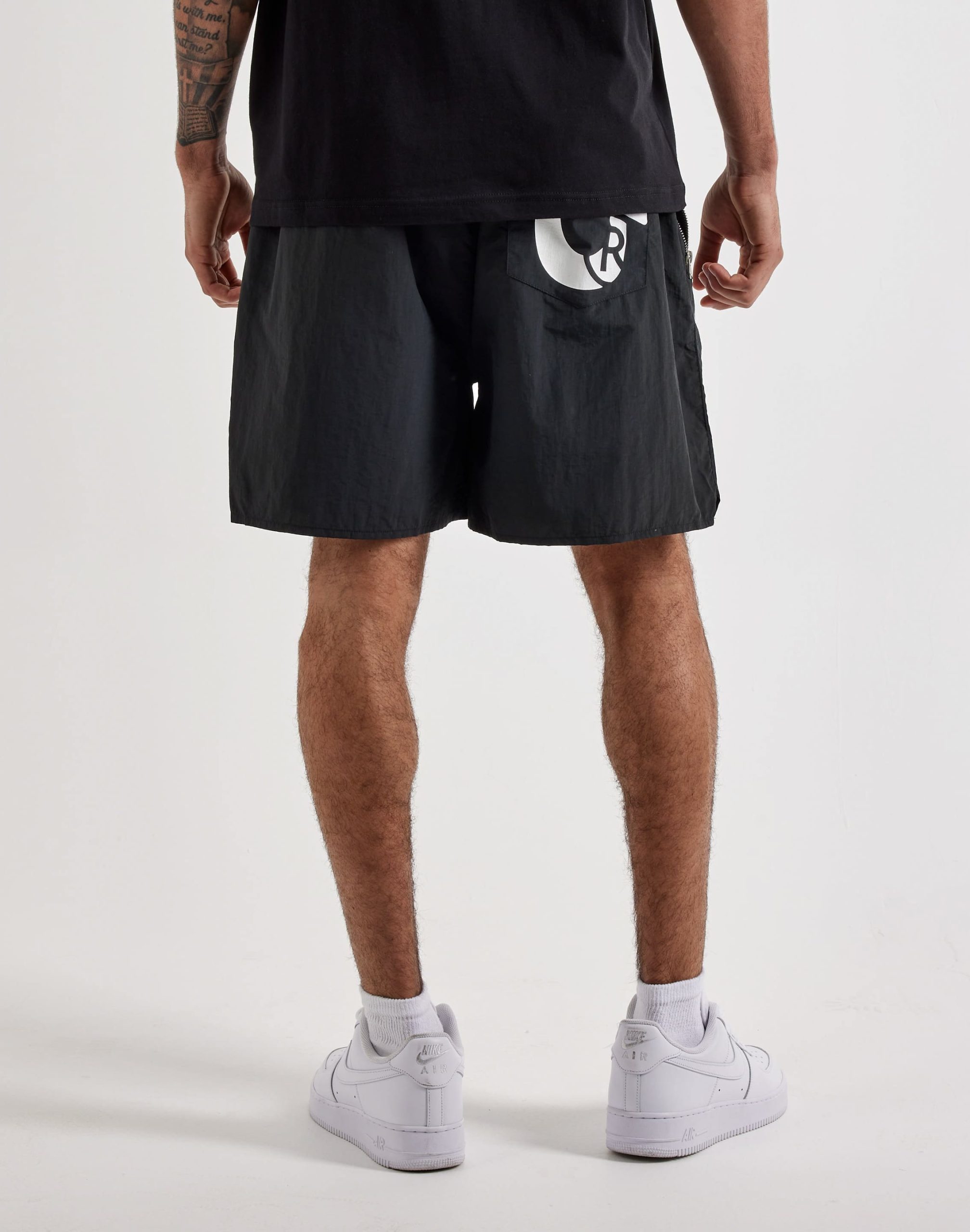 True Religion Block Logo Nylon Shorts - Image 4