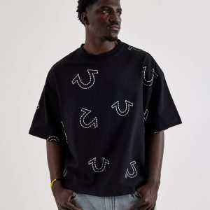 True Religion Horseshoe Oversized Tee