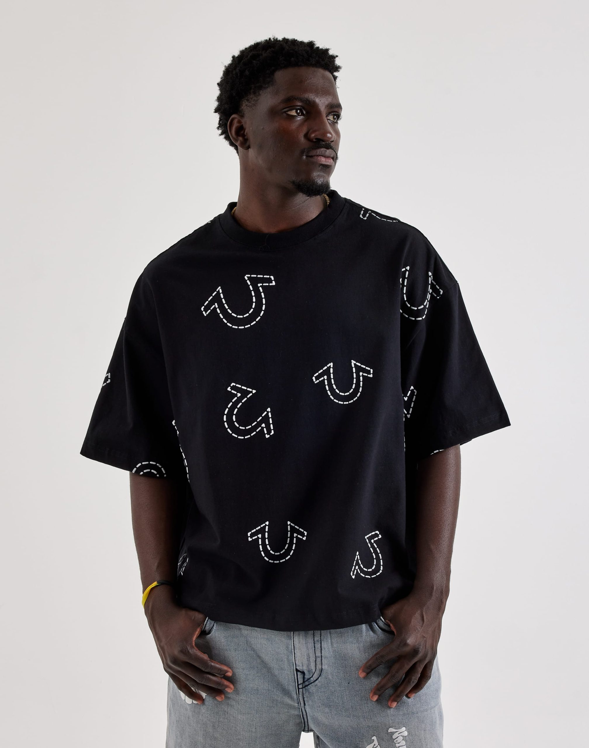 True Religion Horseshoe Oversized Tee