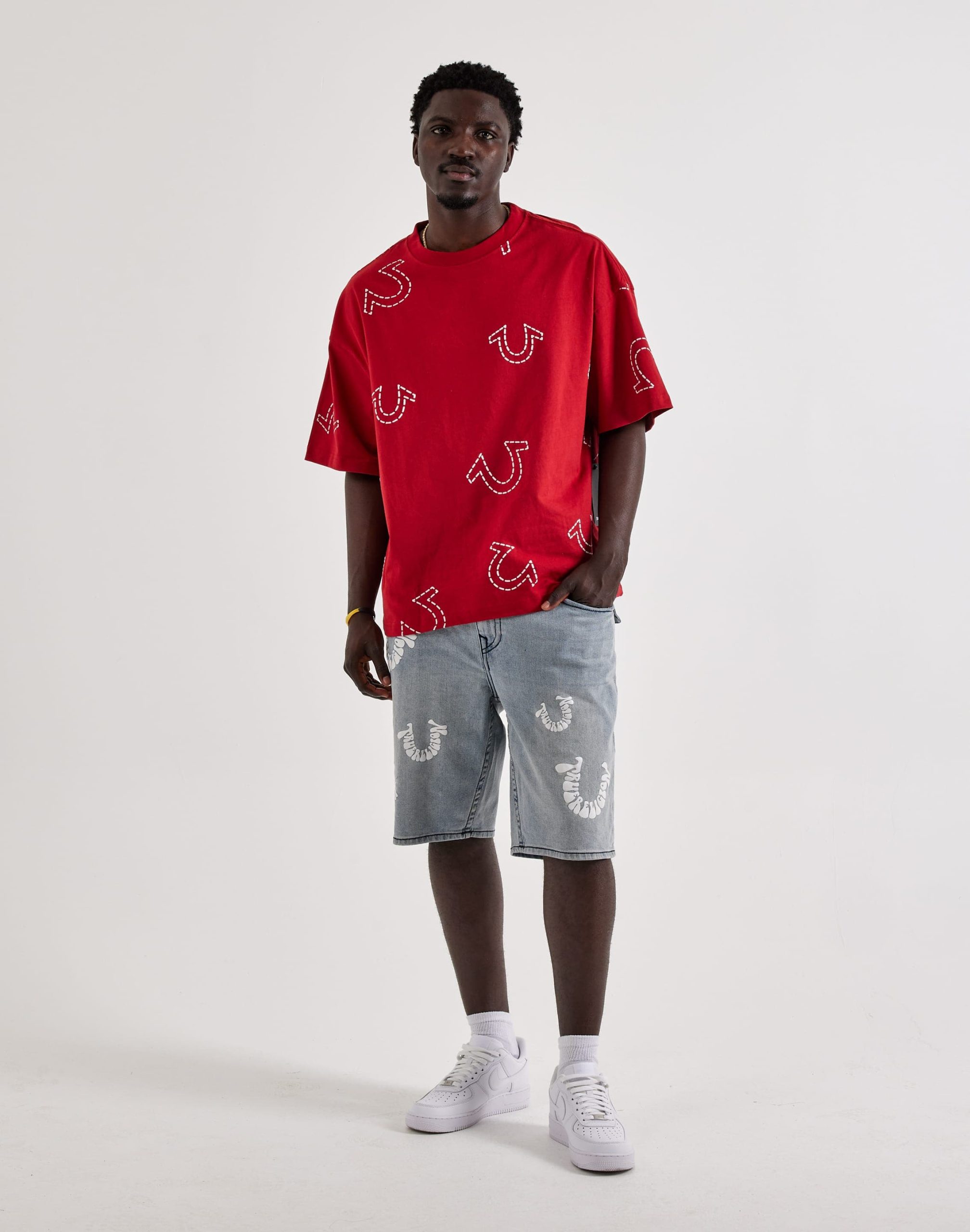 True Religion Horseshoe Oversized Tee - Image 4