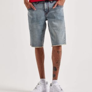 True Religion Ricky Flap Denim Shorts