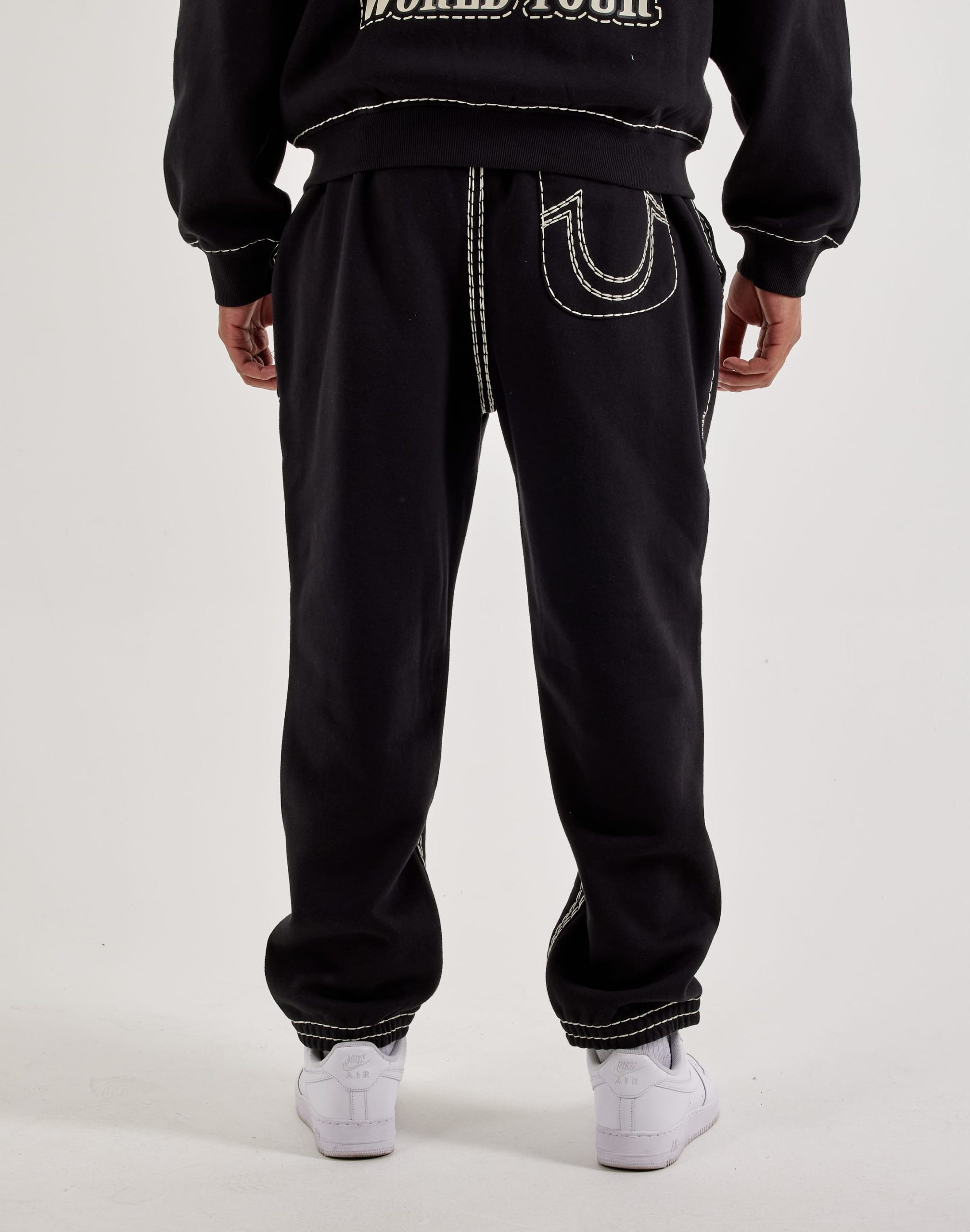 True Religion Super QT Fleece Joggers - Image 2