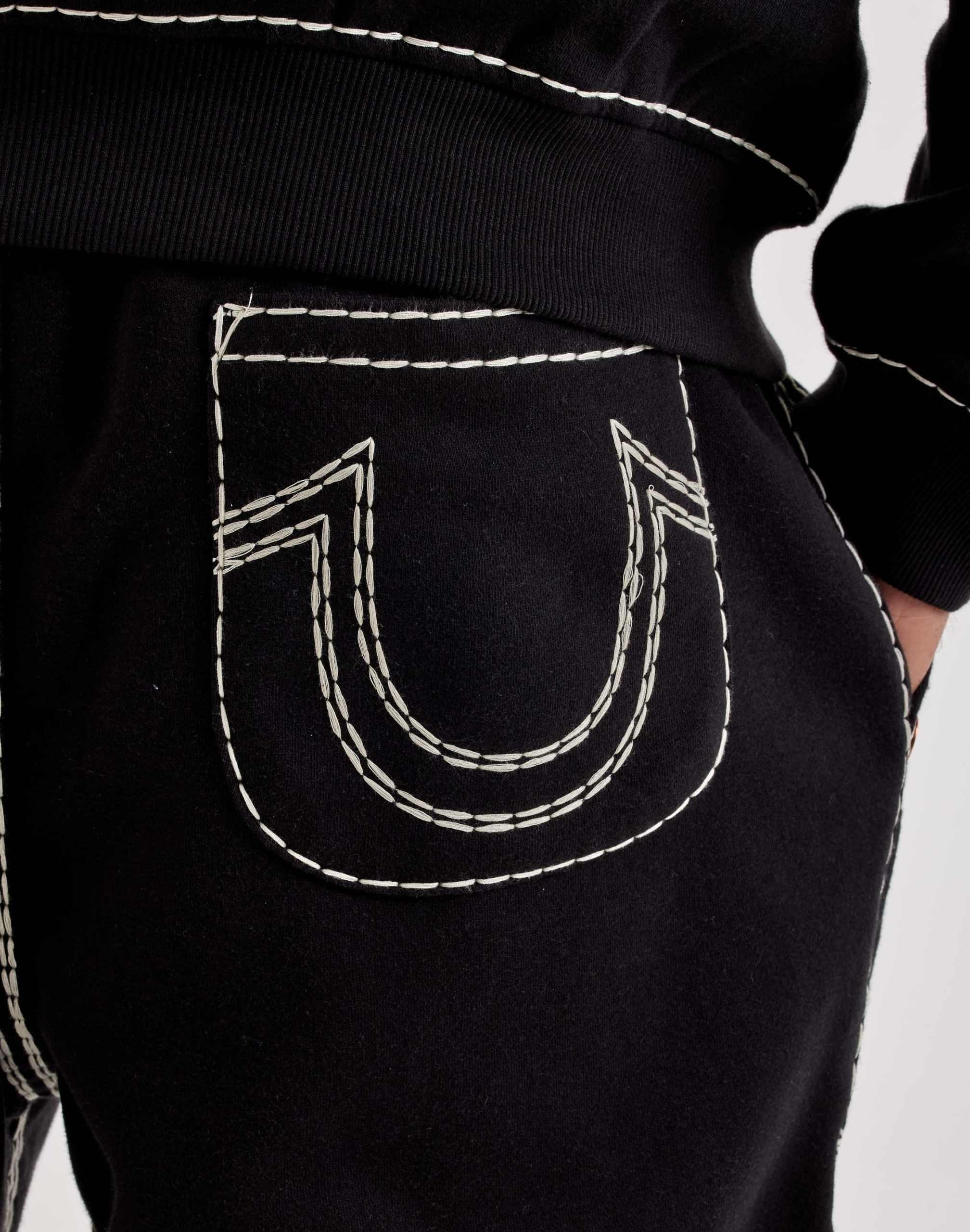 True Religion Super QT Fleece Joggers - Image 4