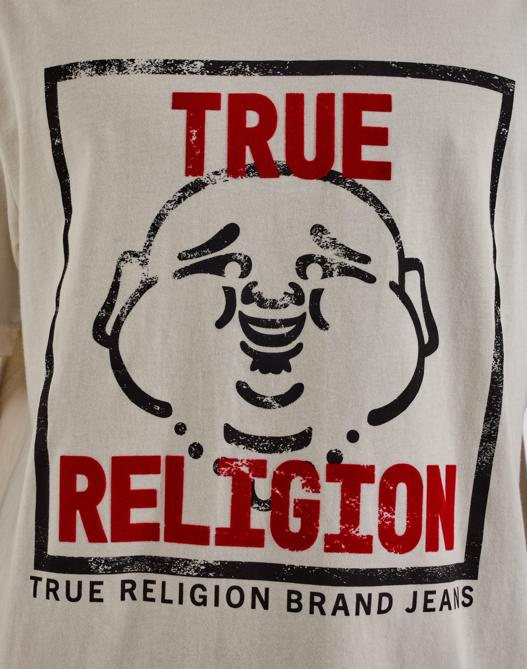 True Religion Flock Buddha Face Tee - Image 2