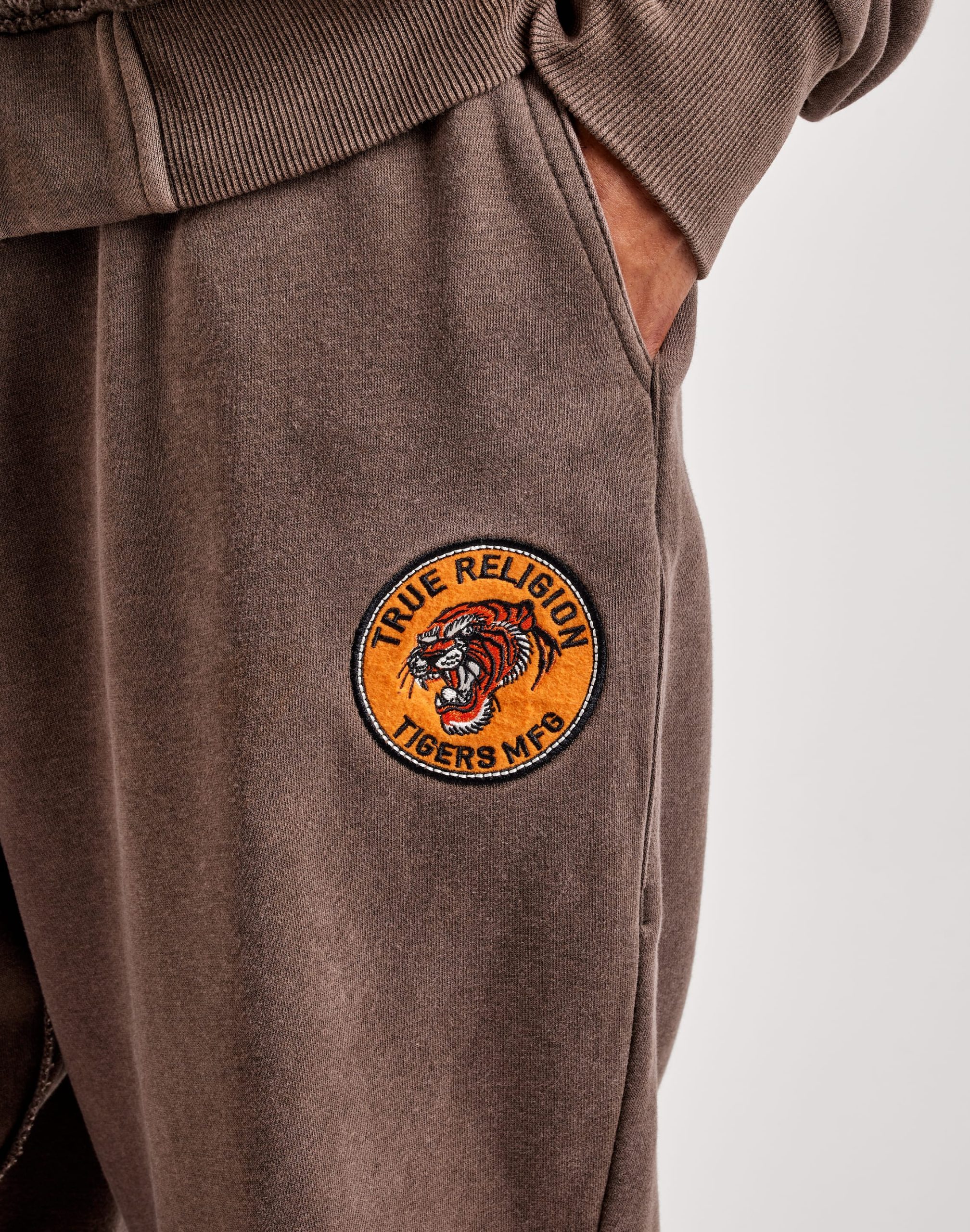 True Religion Vintage Tigers MFG Fleece Sweatpants - Image 4