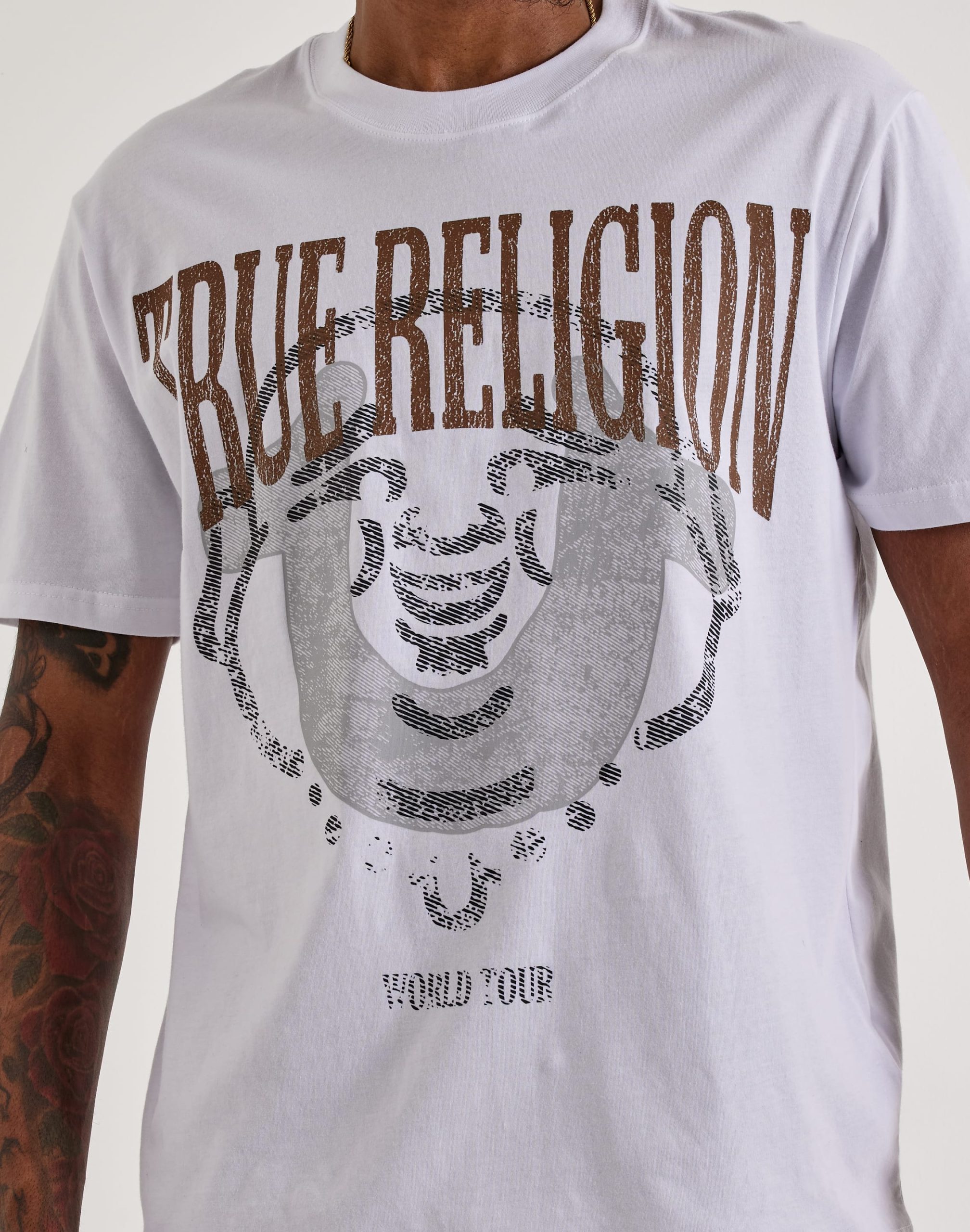 True Religion Buddha Face Tee - Image 2