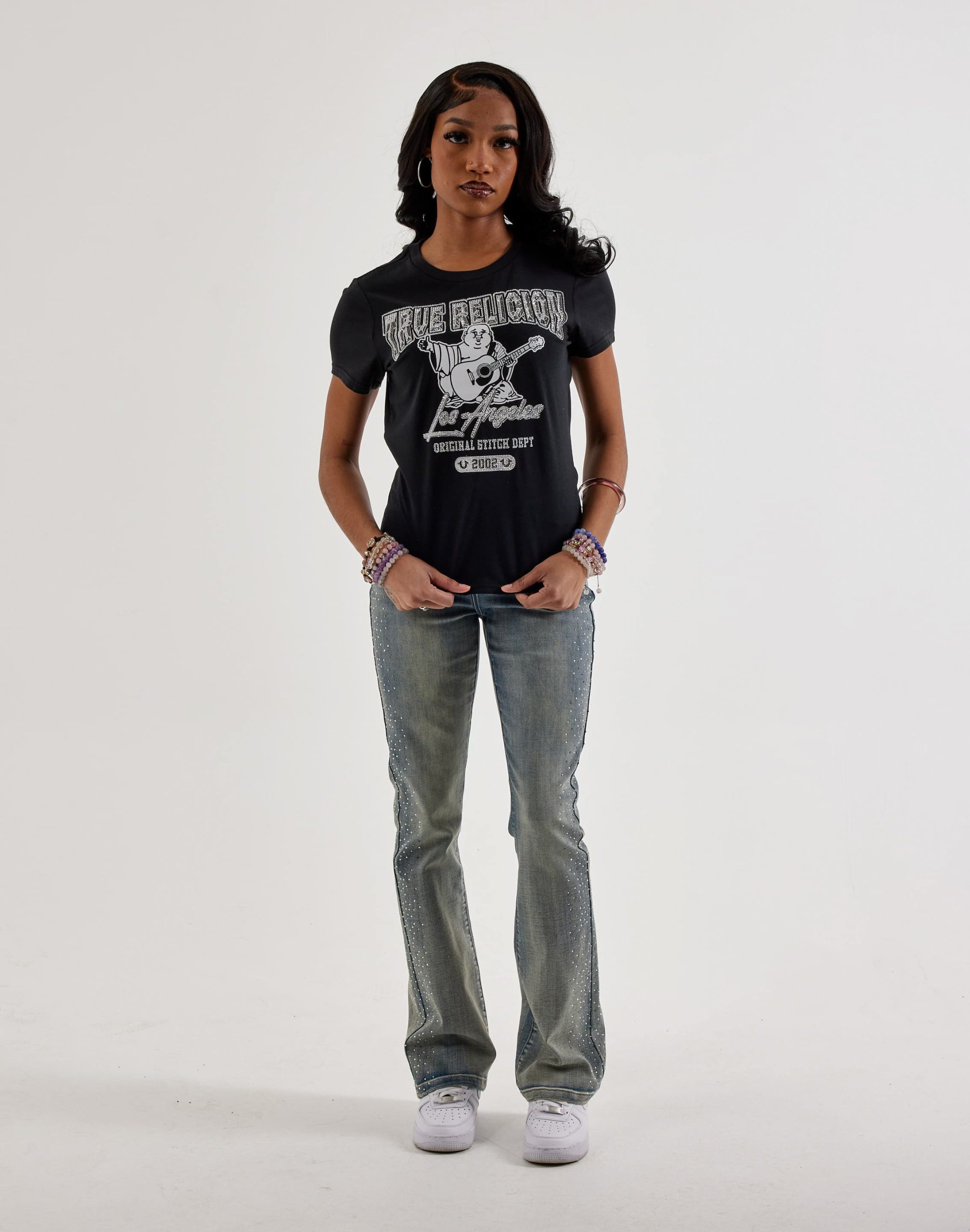 True Religion Crystal Buddha Tee - Image 4