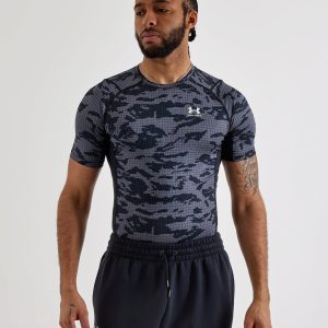 Under Armour HeatGear Printed Short-Sleeve Top