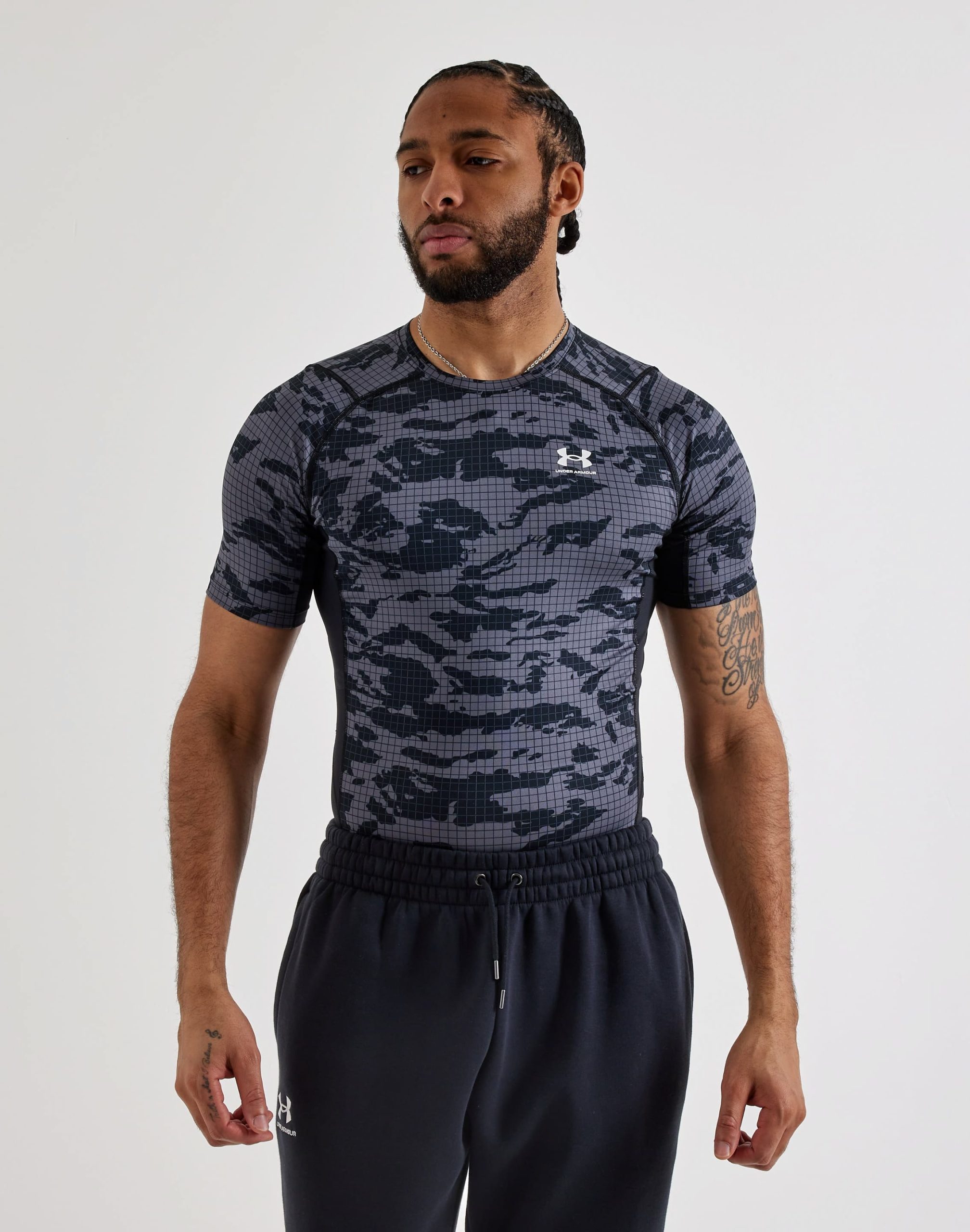 Under Armour HeatGear Printed Short-Sleeve Top